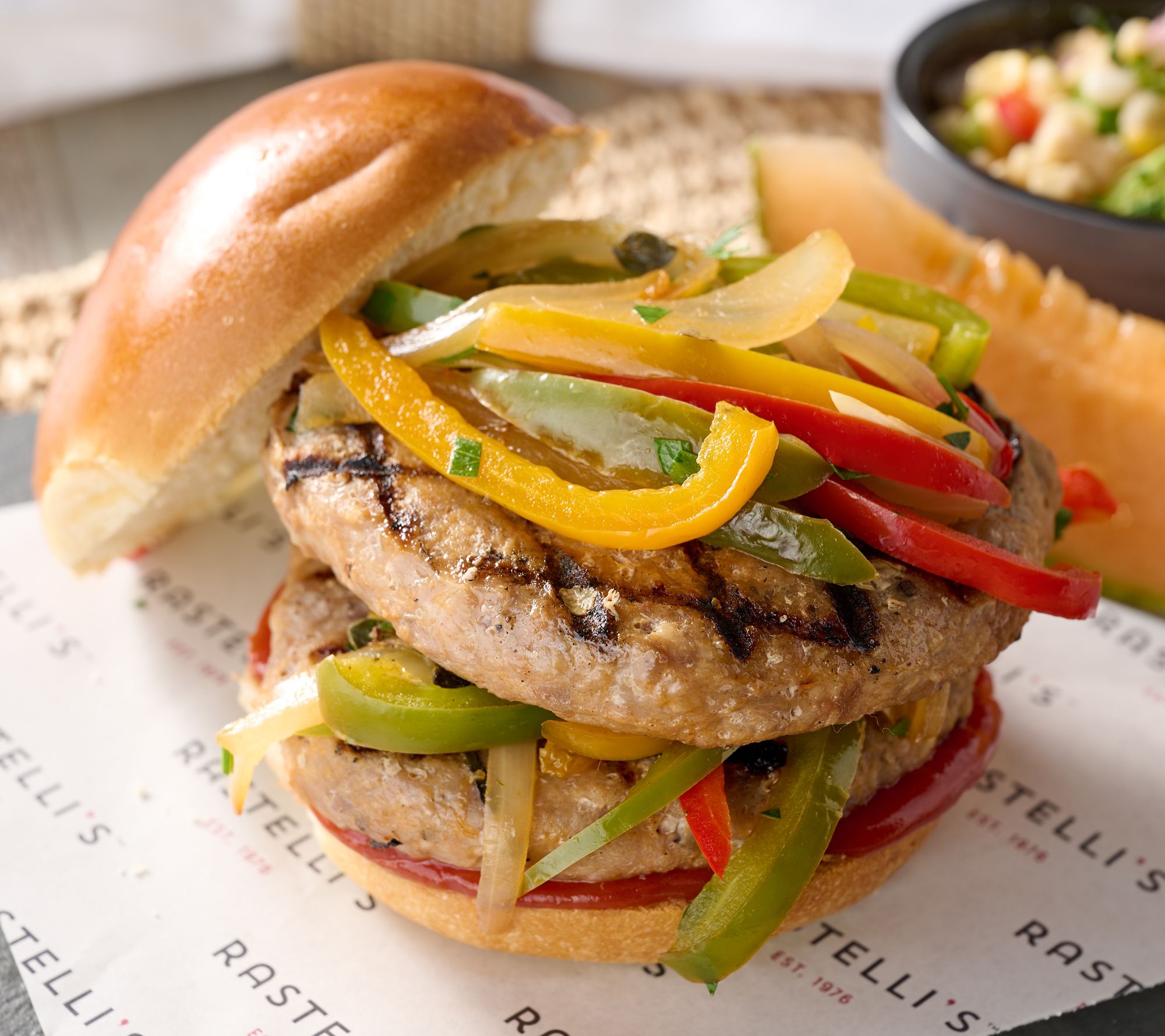 Rastelli's (12) 5-oz Sweet Italian Sausage Patties
