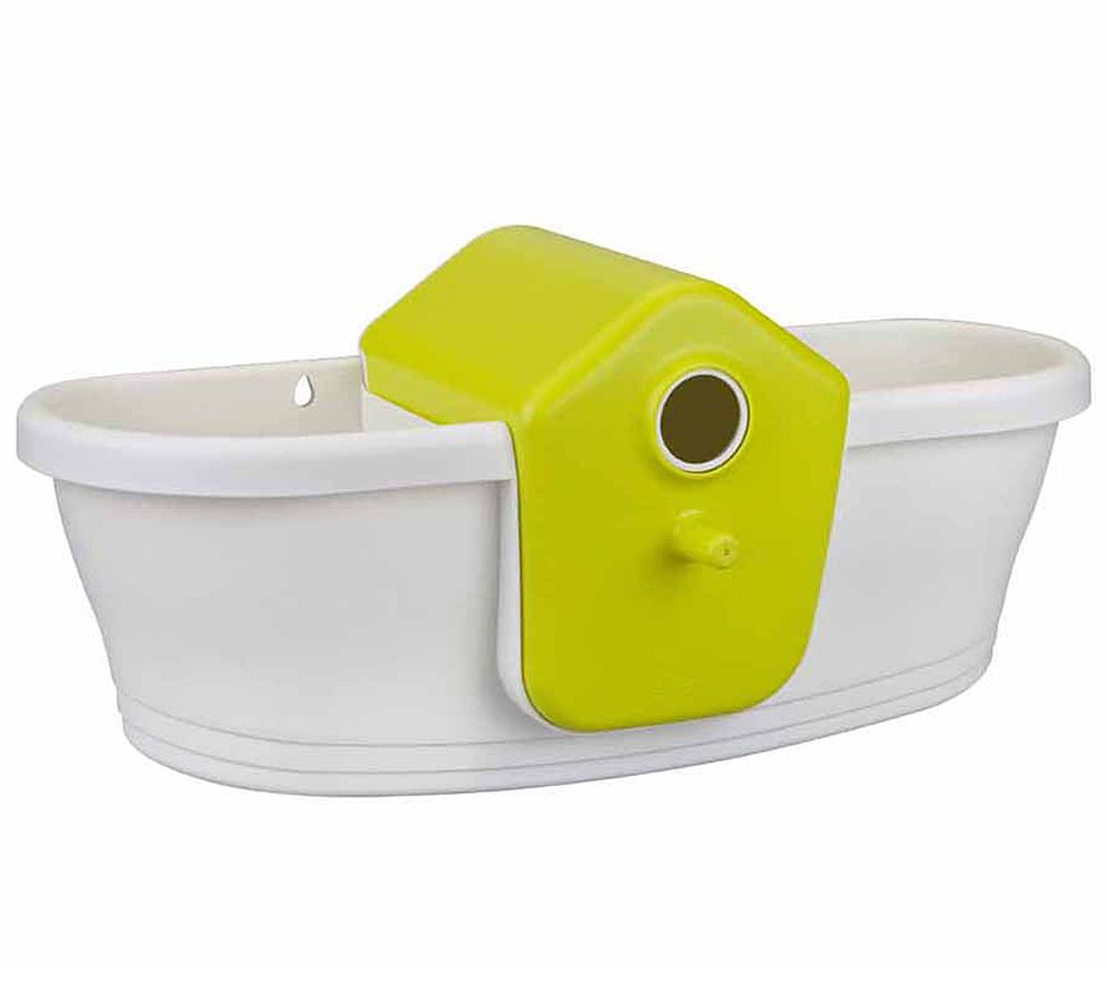 Exaco Corsica Birdgarden Planter with Birdhouse