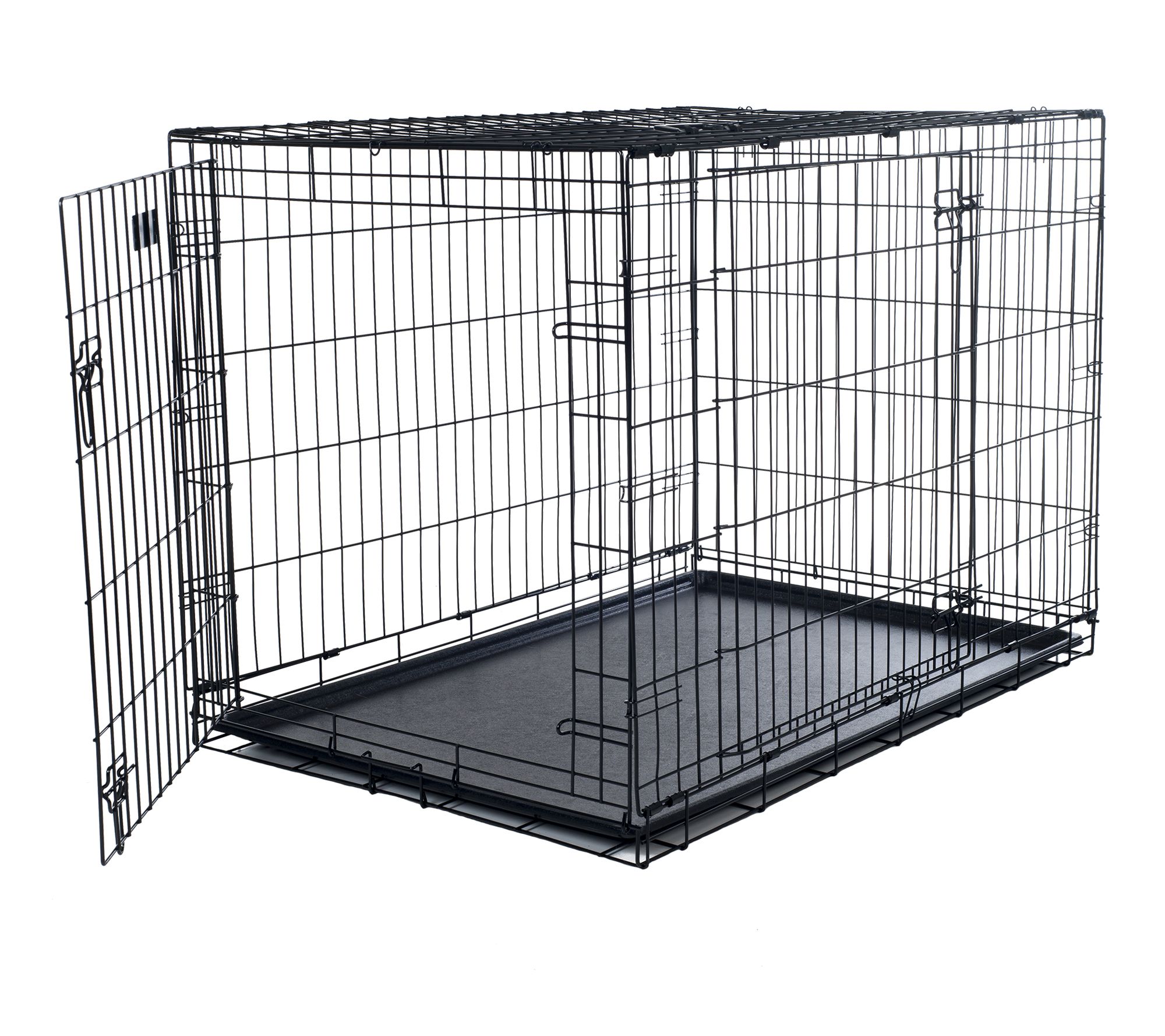 Petmaker 36" Dog Crate Double Door Foldable PetKennel