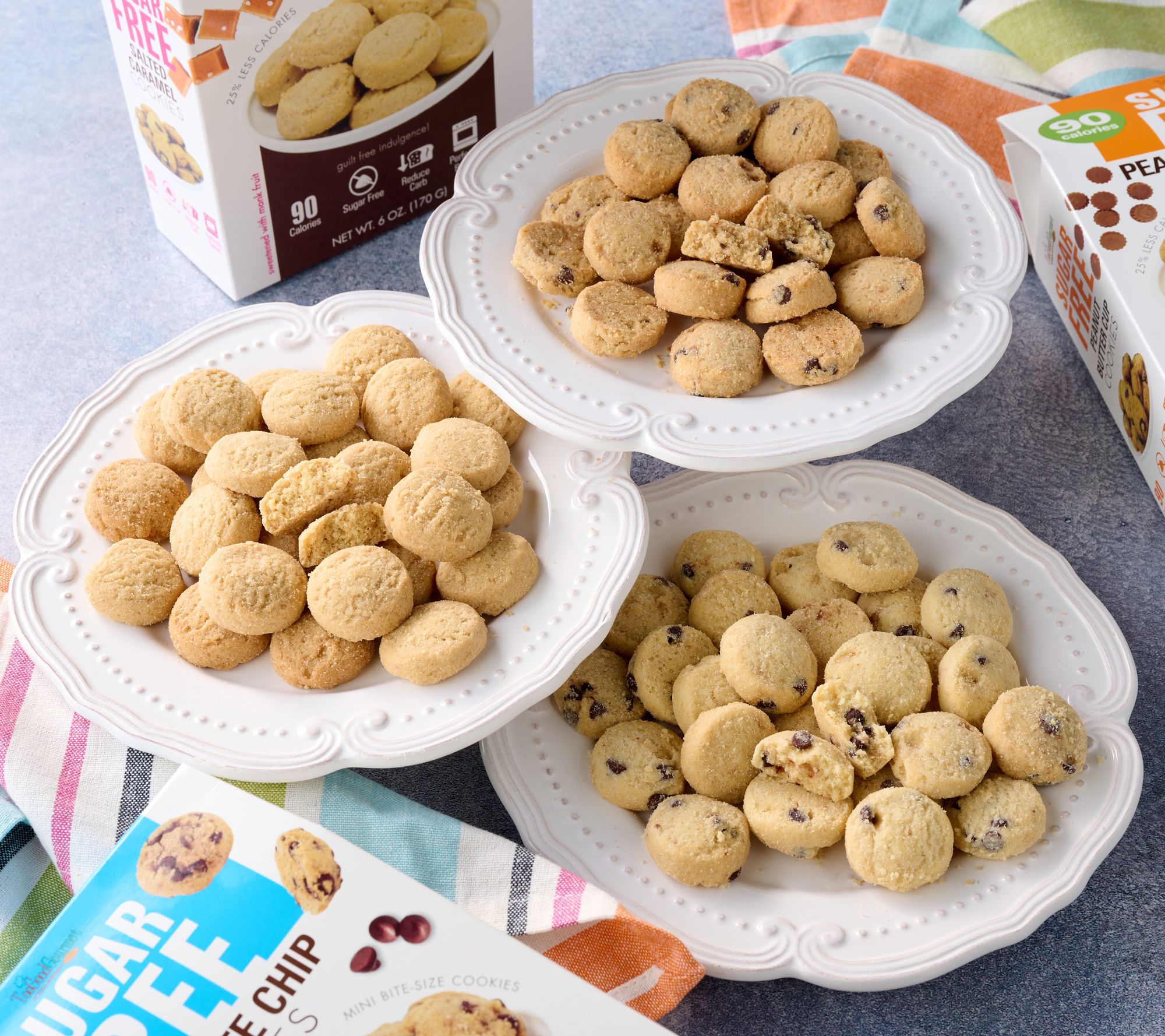 Too Good Gourmet 48 Sugar Free Cookies in (3) Bags