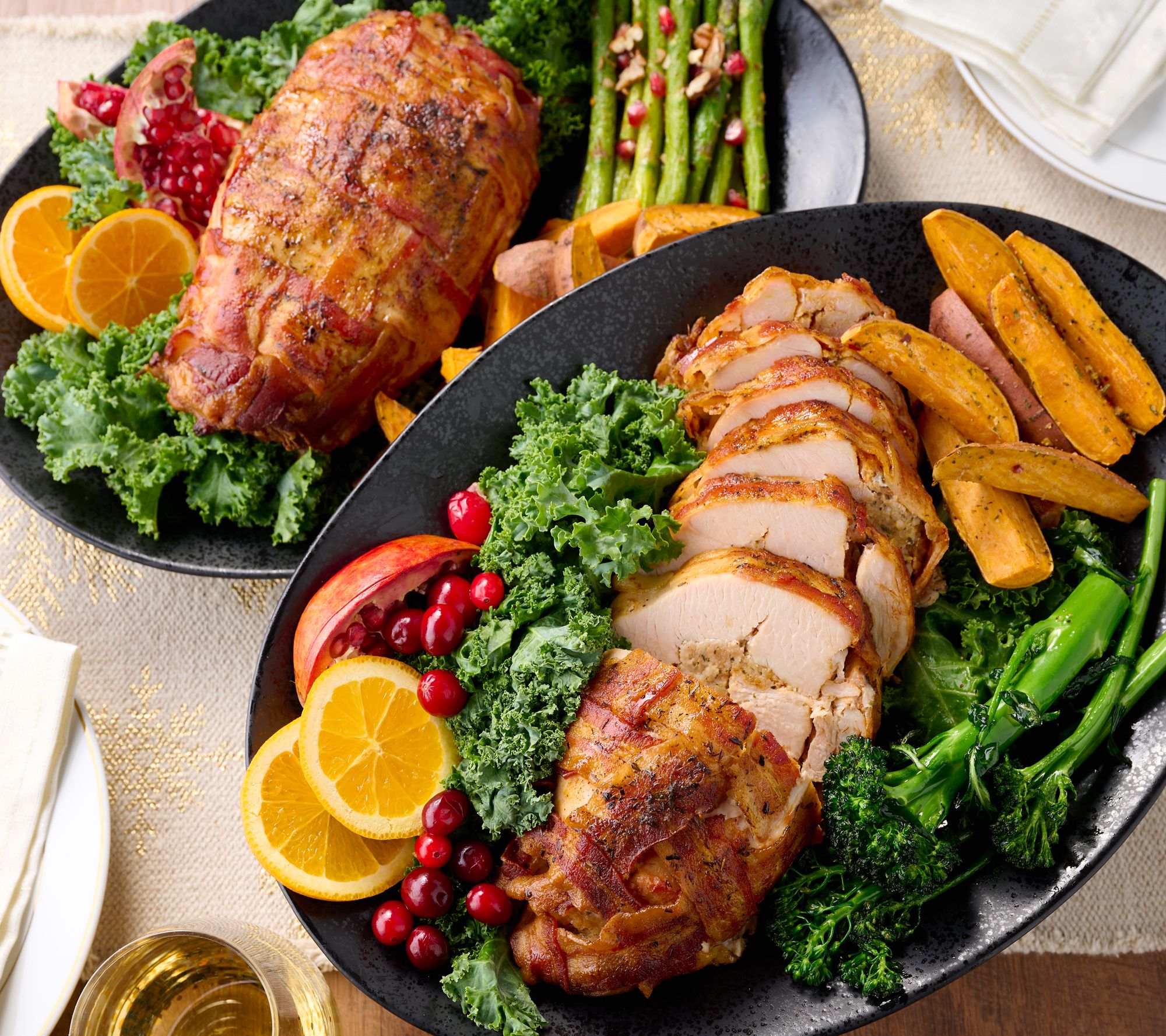 SH12/8 Corky's (2) 3-lb Turduckens with a Twist Auto-Delivery