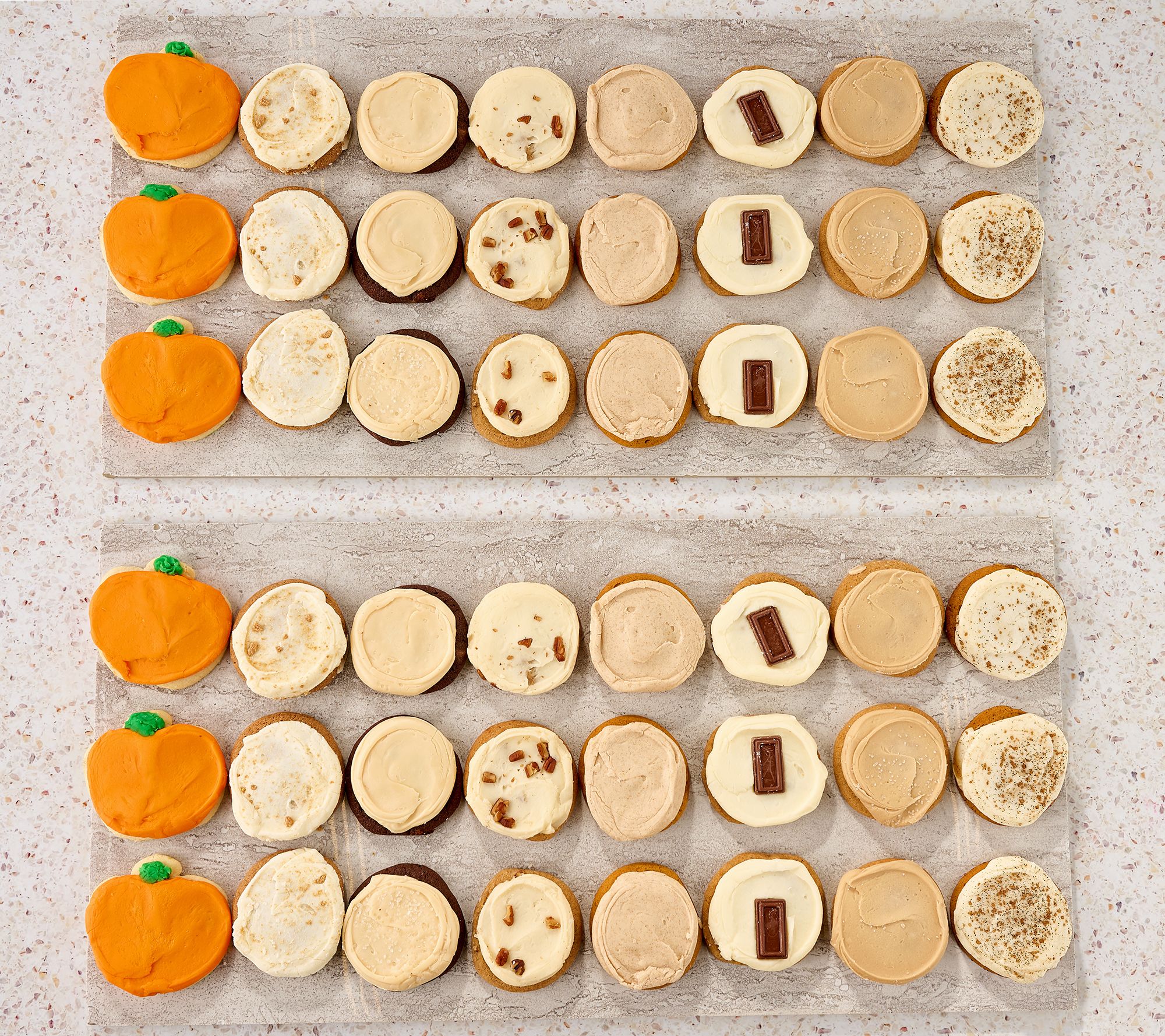 Cheryl's 48 Piece Fall Frosted Cookie Assortment