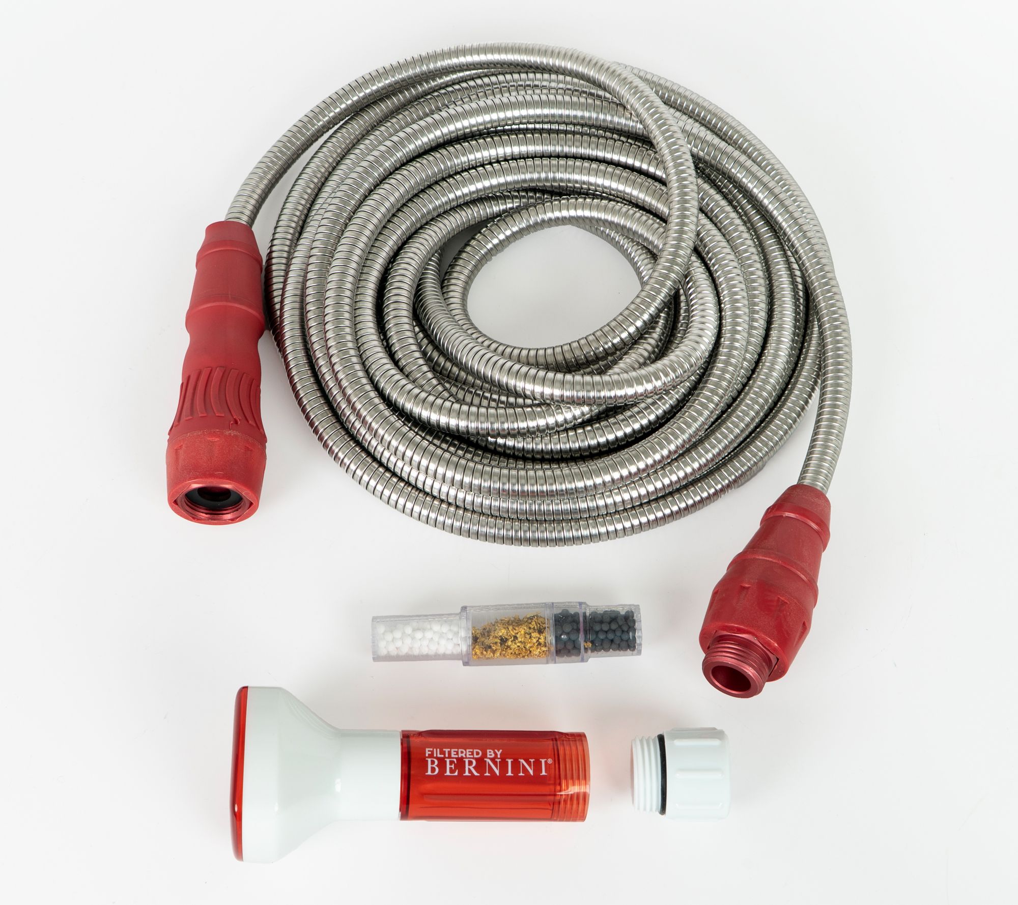 Bernini 40' Expandable Metal Hose with Filtered Hose Nozzle