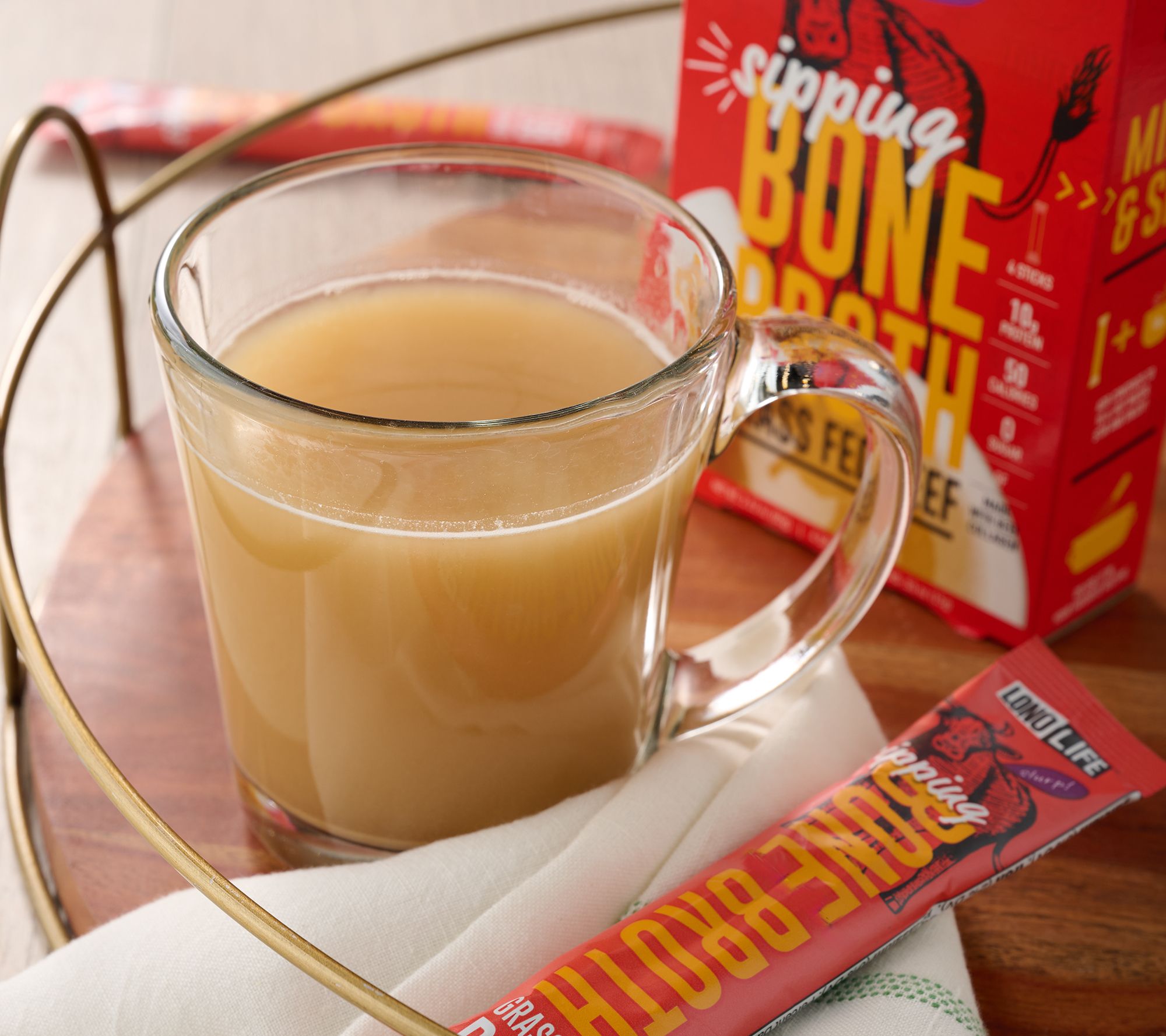 LonoLife 24-ct Single-Serve Bone Broth Auto-Delivery