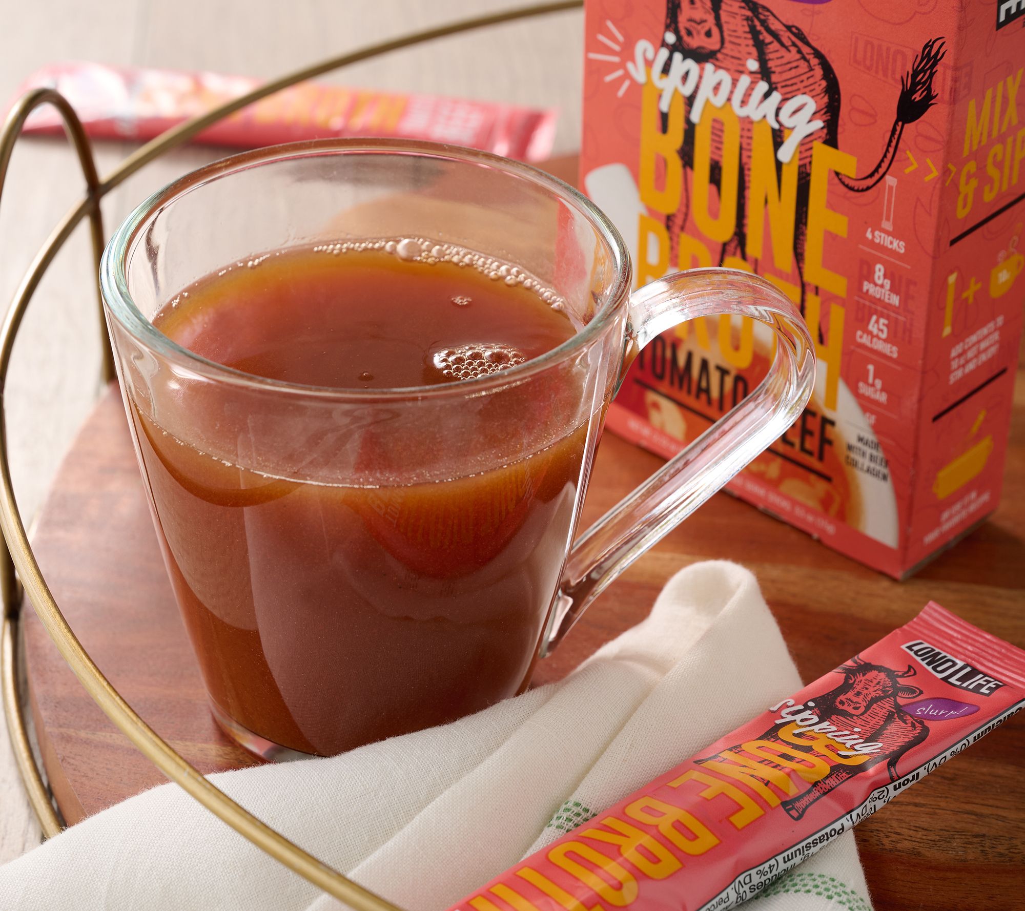 LonoLife 24-ct Single-Serve Bone Broth Auto-Delivery