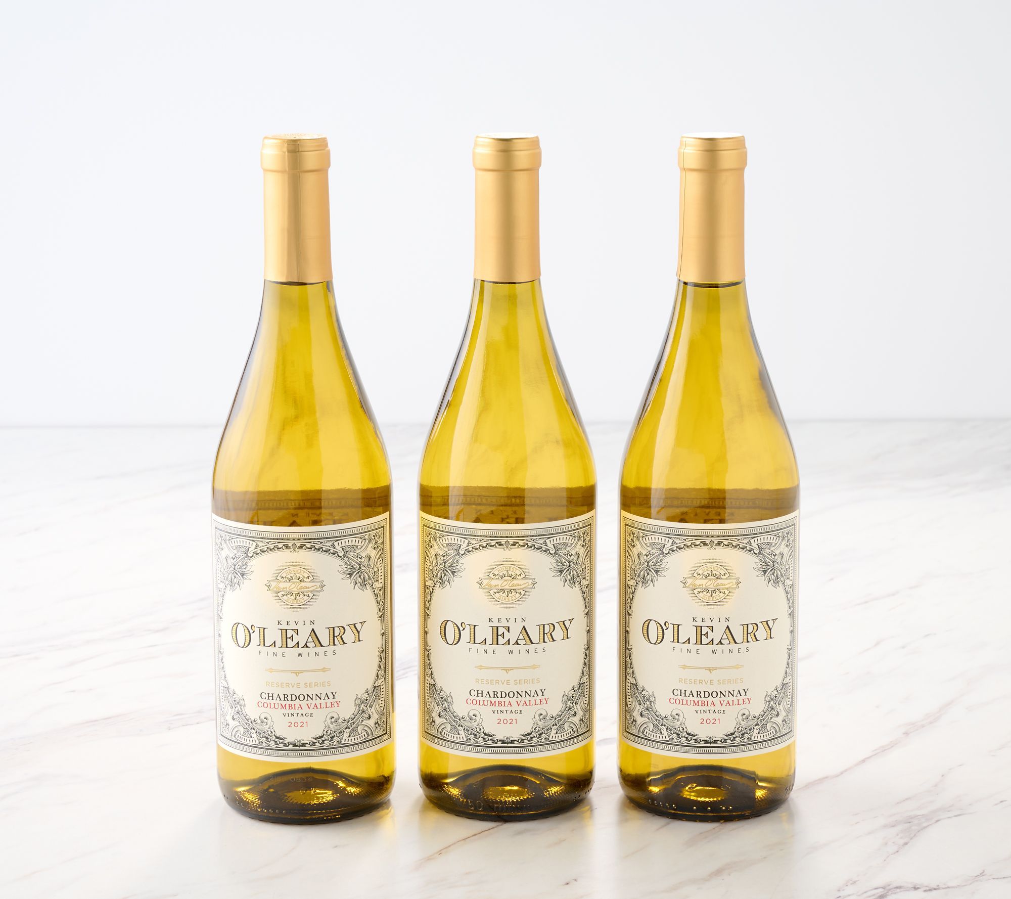 SH 11/9 Kevin O'Leary (3) Bottles Reserve Wines Auto-Delivery