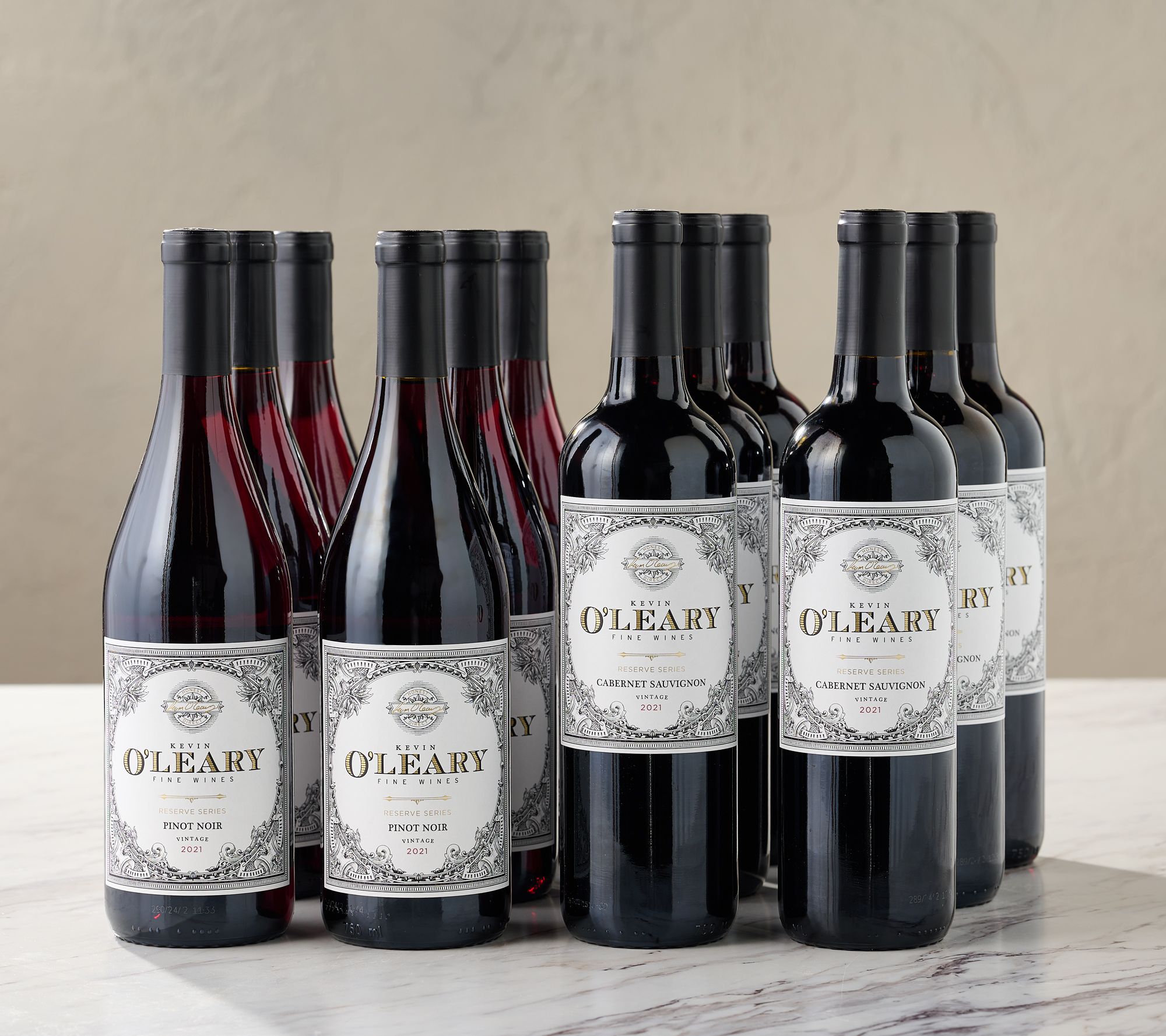 Kevin O'Leary Reserve Holiday Wines (12) 750ml Bottles