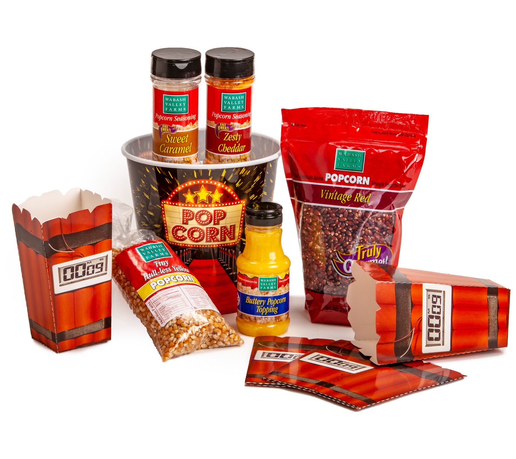 Wabash Valley Farms Microwave Popcorn Gift Set