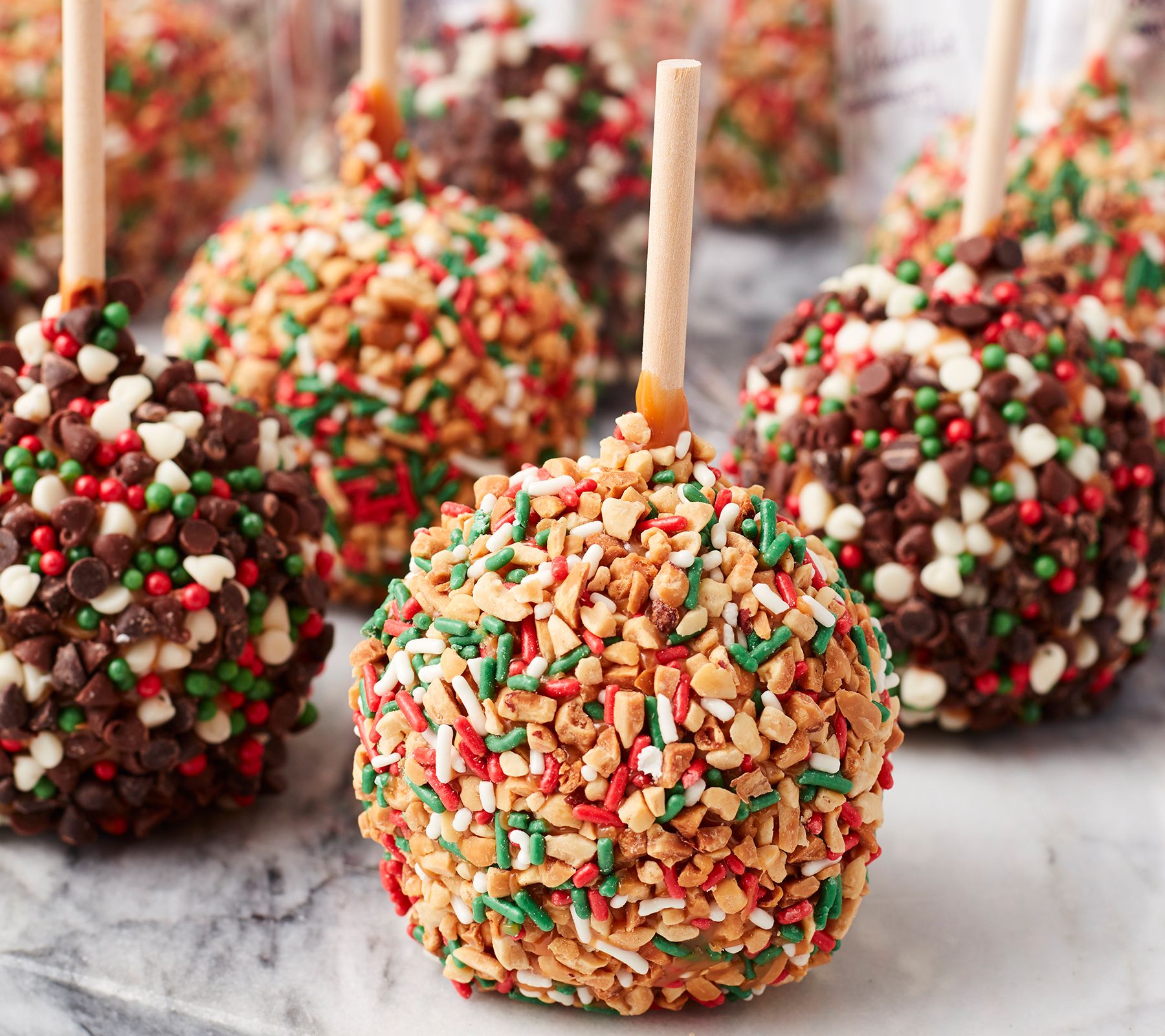 SH 11/16 Mrs. Prindable's 12 Individual Assorted Xmas Apples