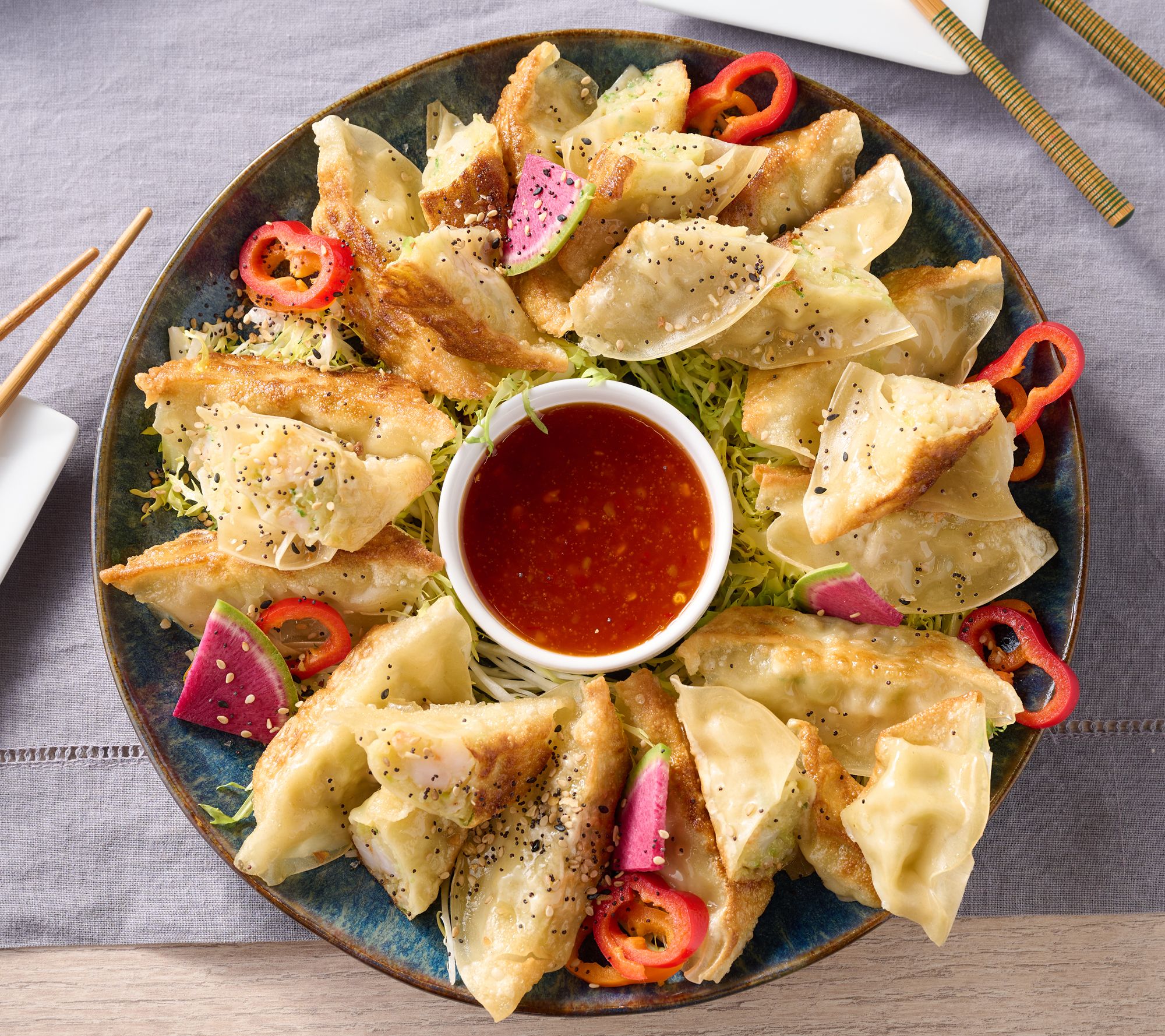 The Perfect Gourmet 70pc Classic Shrimp Potstickers