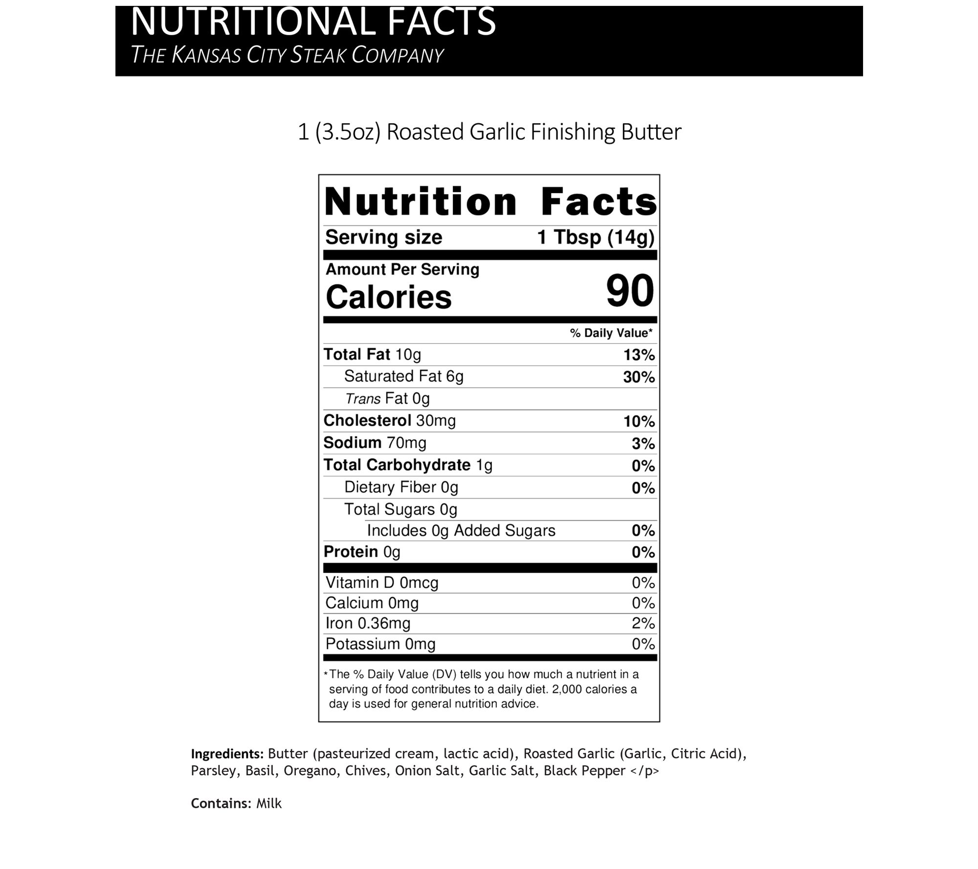 Kansas City (4) 16oz BoneIn Strip Steaks & 3.5oz Roasted Garlic