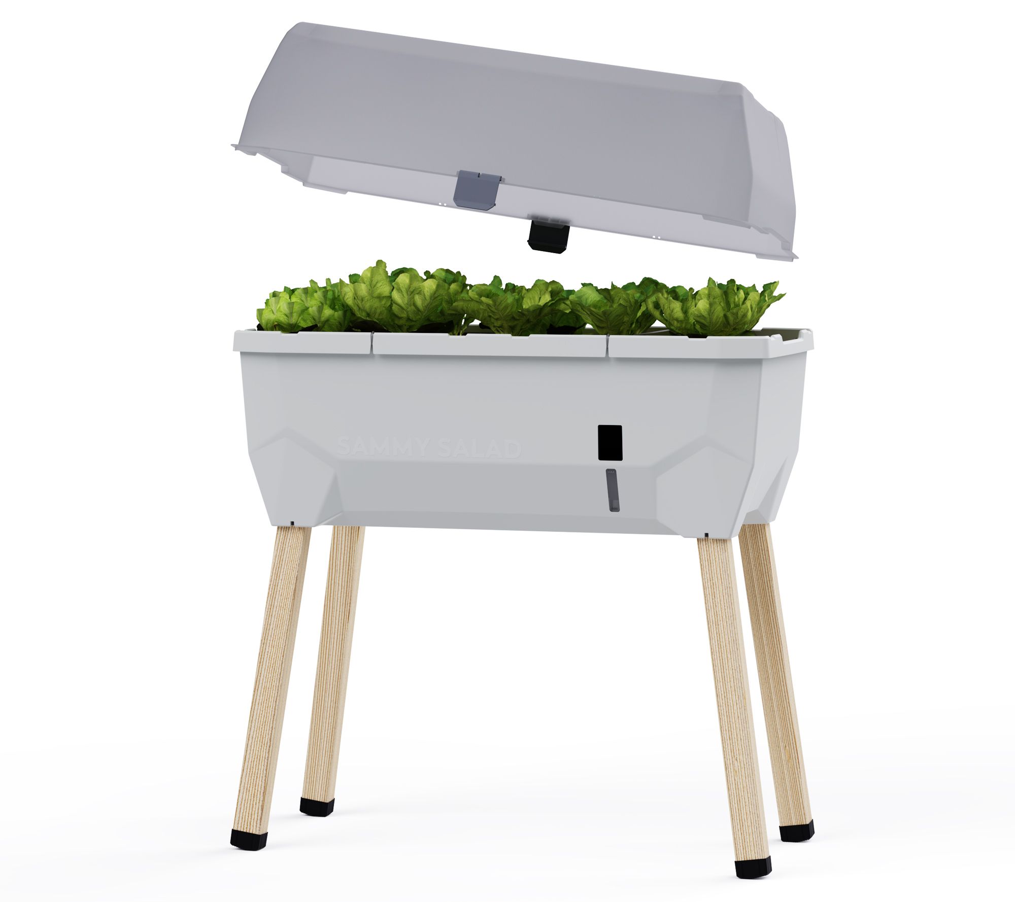 "As Is" Gusta Garden Self- Watering Raised Garden Bed with Cover