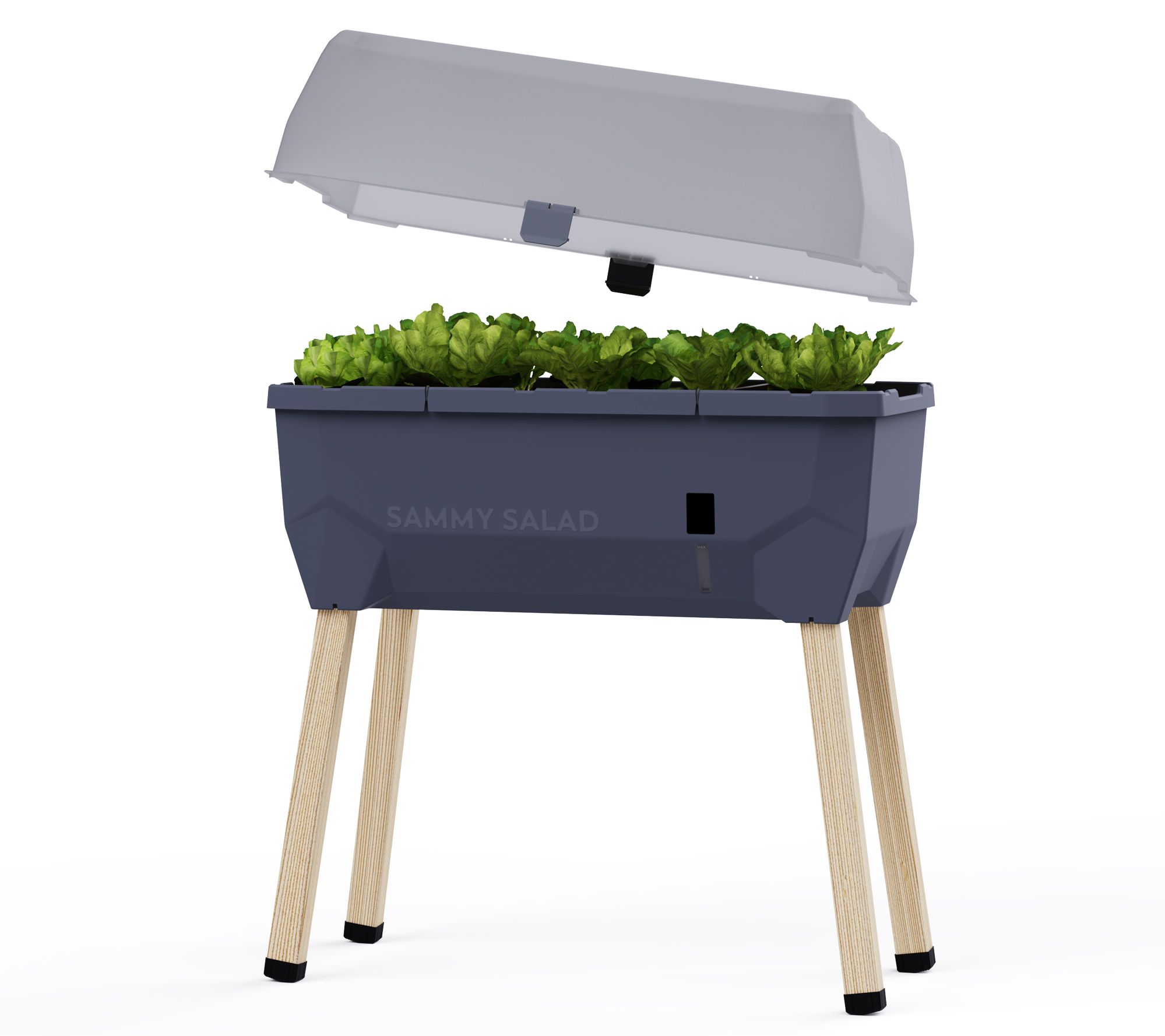 "As Is" Gusta Garden Self- Watering Raised Garden Bed with Cover