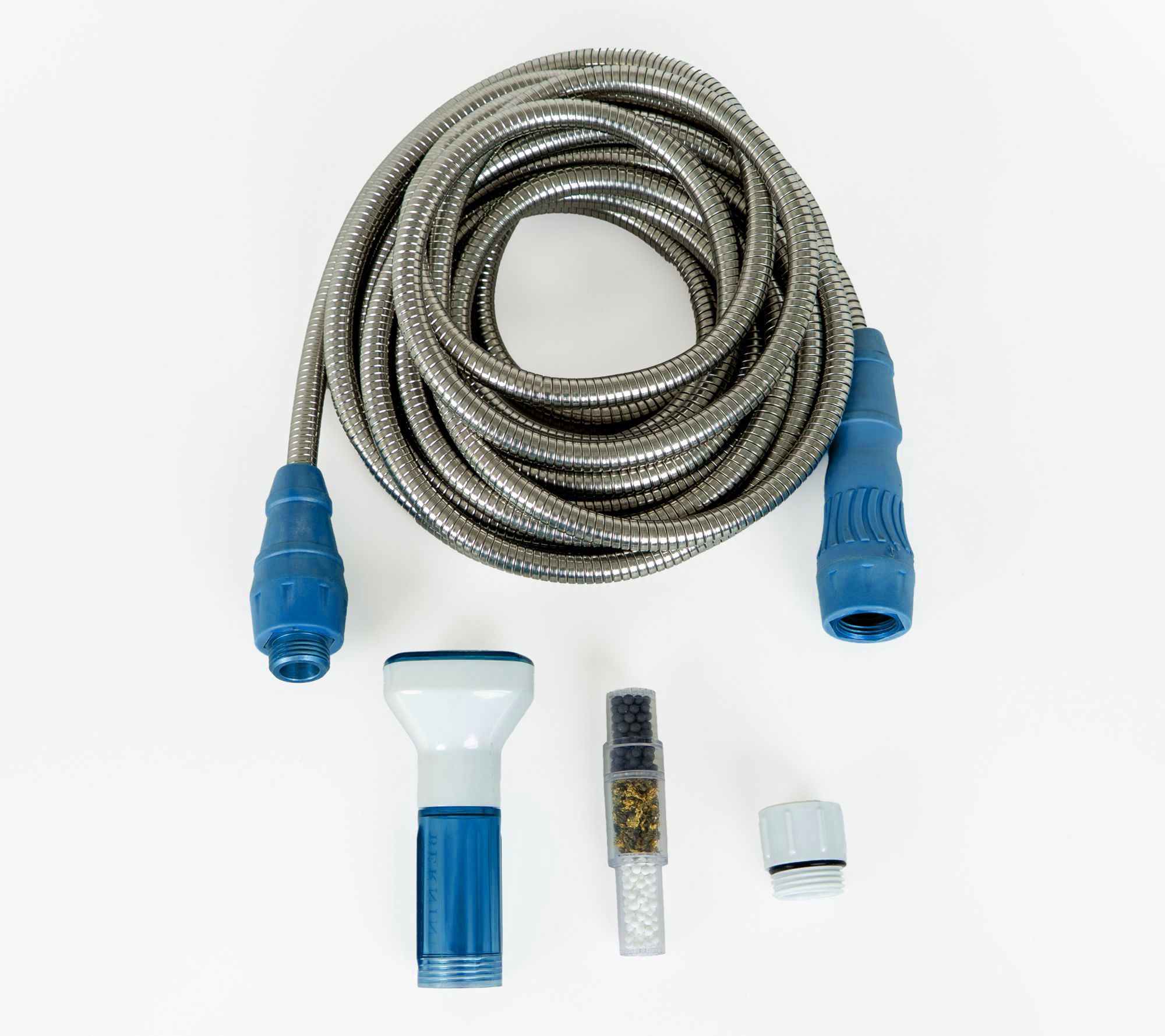 Bernini 80' Expandable Metal Hose with Filtered Hose Nozzle