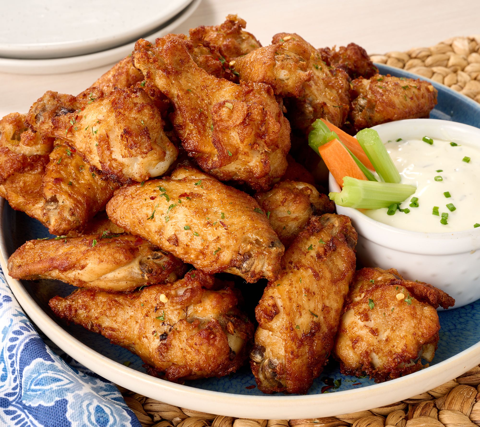 Corky's BBQ 3.5-lbs Seasoned & Roasted Chicken Wings