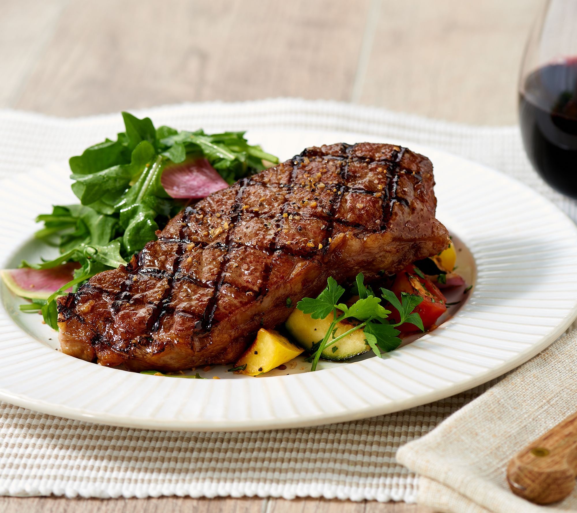 Kansas City (6) 8-oz Strip Steaks Auto-Delivery