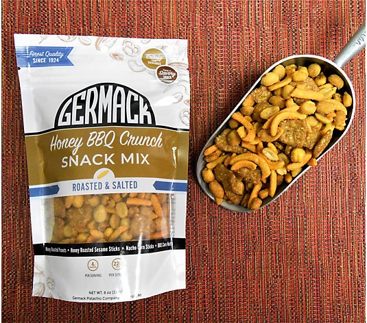 Germack (8) 6-oz Honey BBQ Crunch Snack Mix
