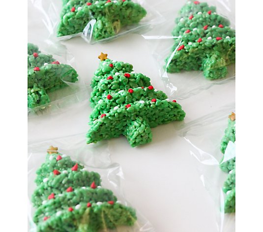 Creative Crispies 12-Piece Christmas Tree Treats