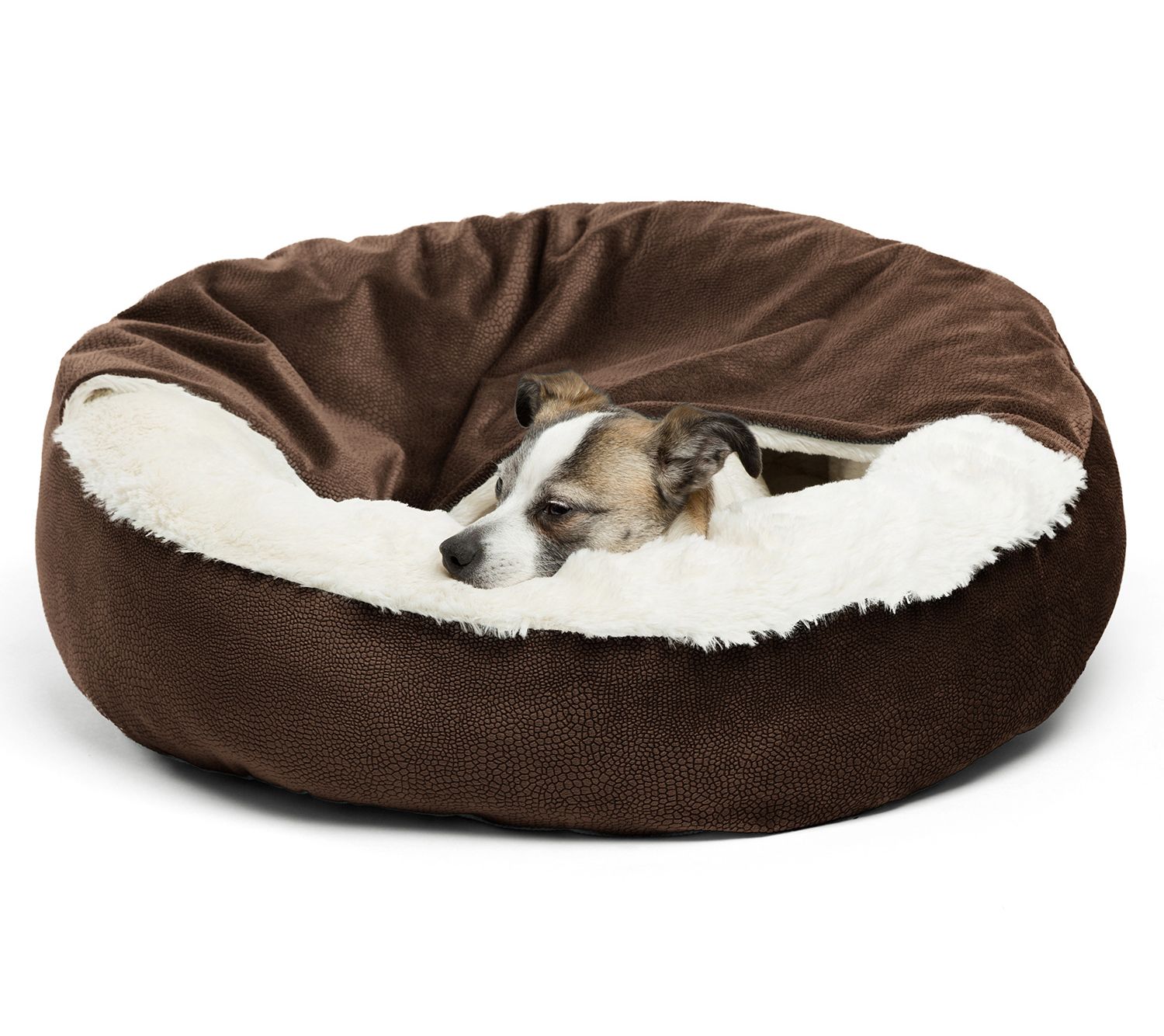 Best Friends by Sheri Cozy Cuddler Ilan Dog Bed, Standard