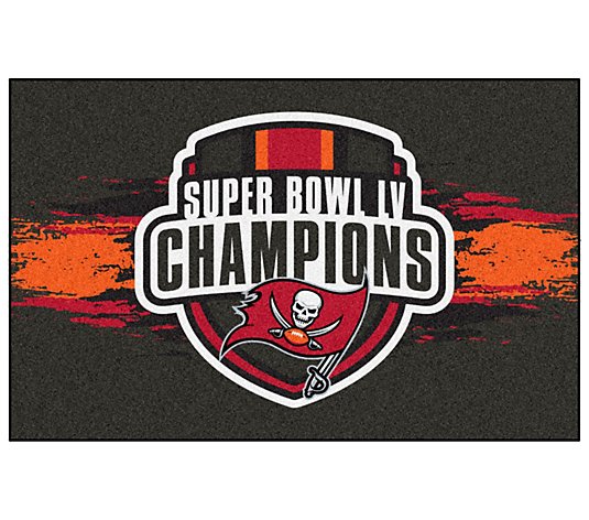 Tampa Bay Buccaneers Super Bowl LV Champions Rug
