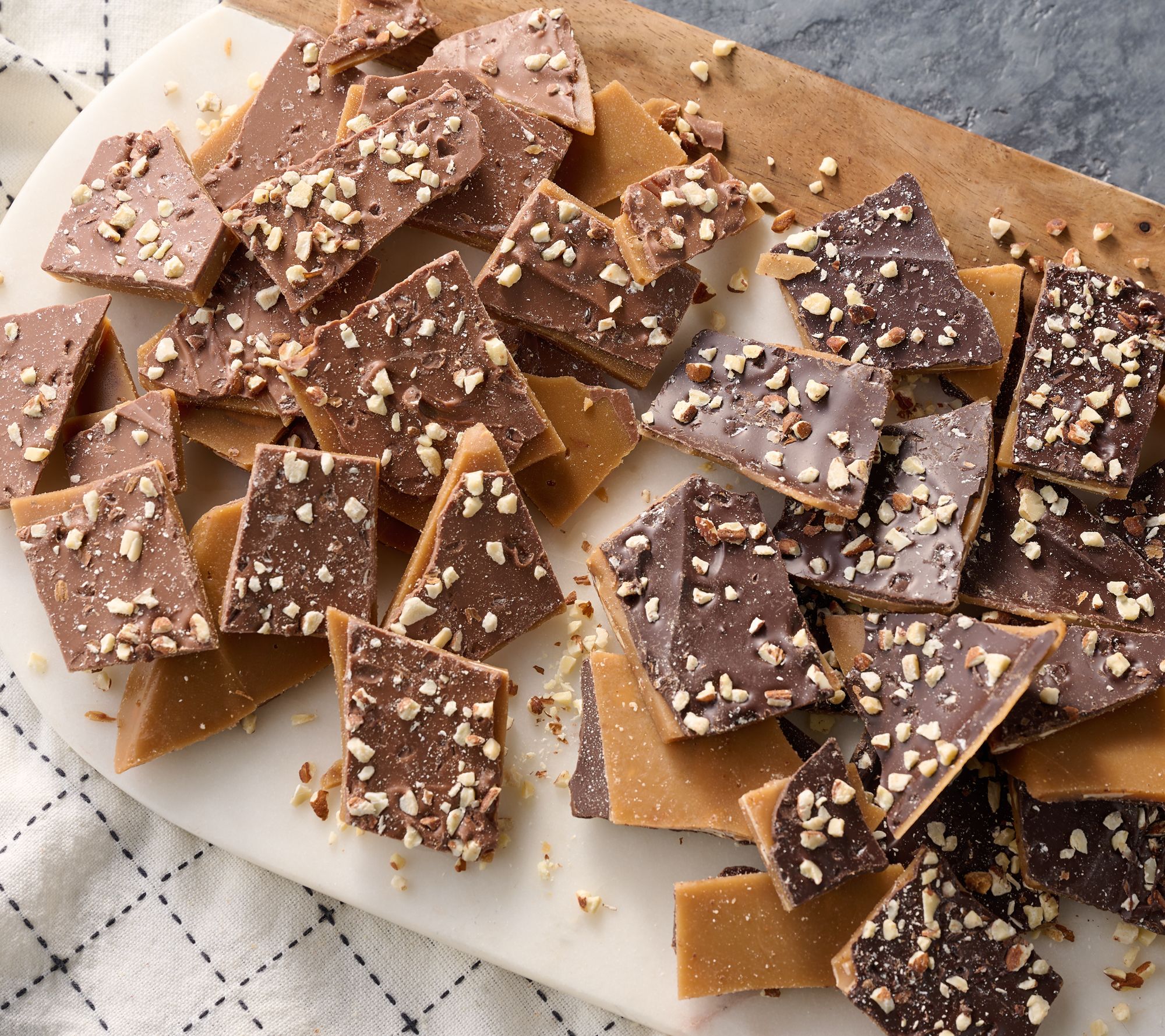 The Toffee House (2) 8oz Resealable Bags of Emma's English Toffee