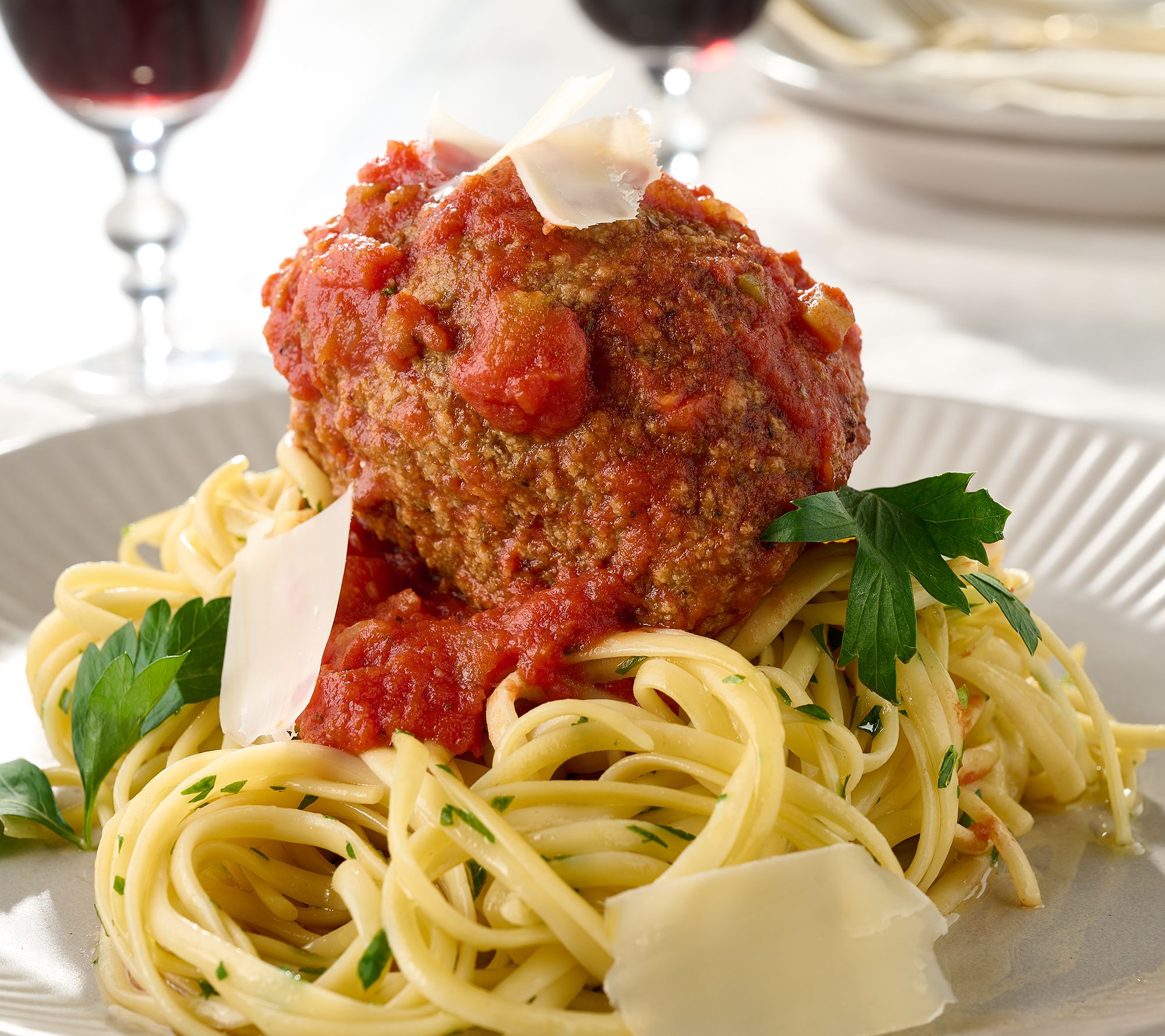 Rastelli's (4) 1-lb Packs of Jumbo Turkey Meatballs w/ Sauce