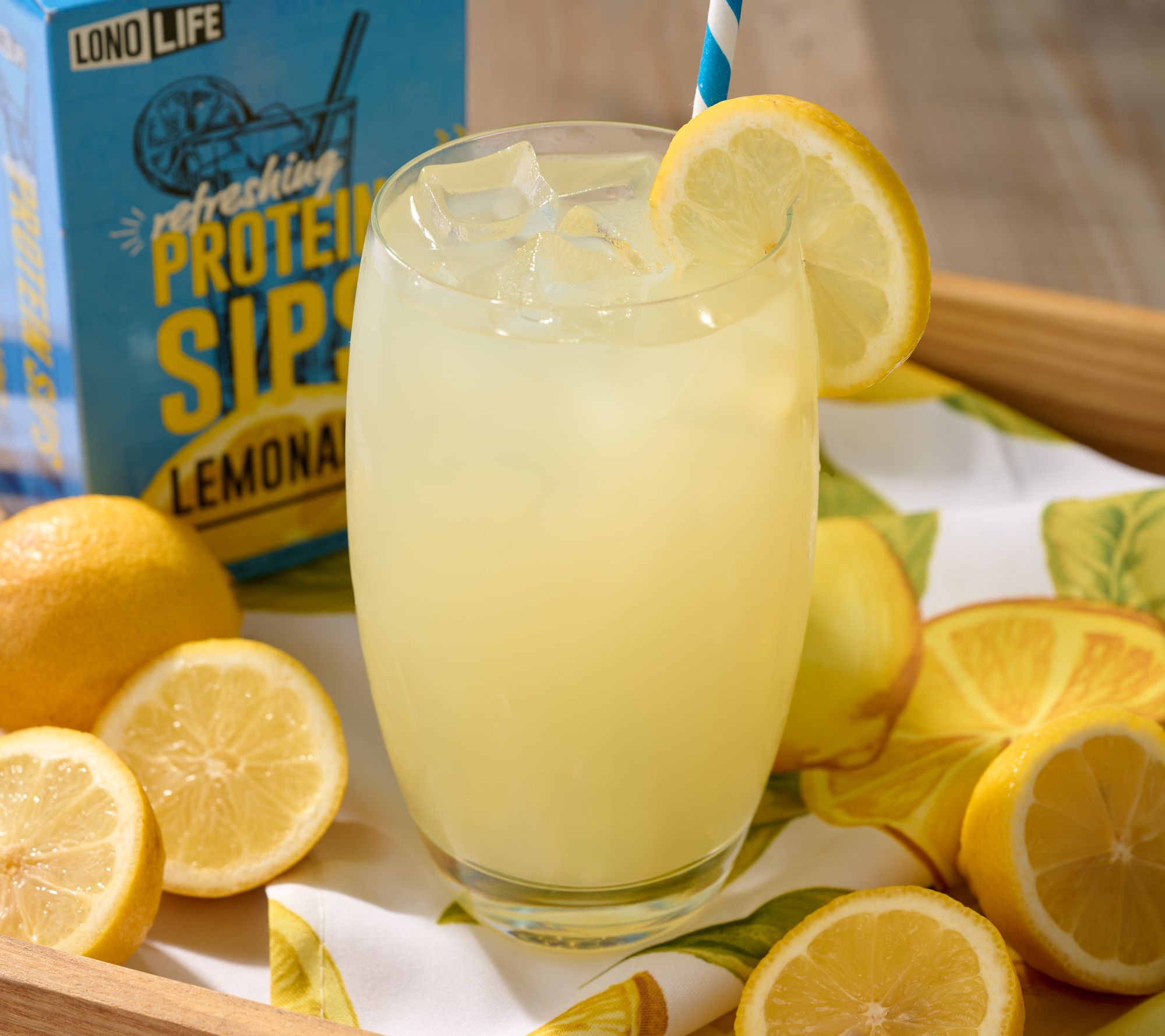 LonoLife 10 Single Serve Protein Packed Lemonade Mixes Auto-Delivery