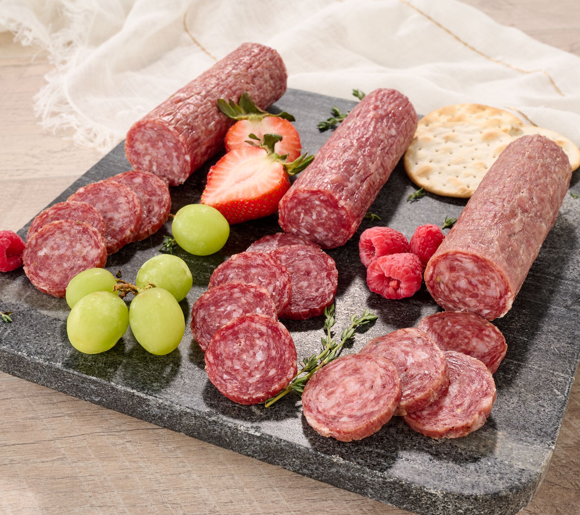 SH 12/9 Farmers Market (3) 5 oz European Salami Entertainer's Best Pack