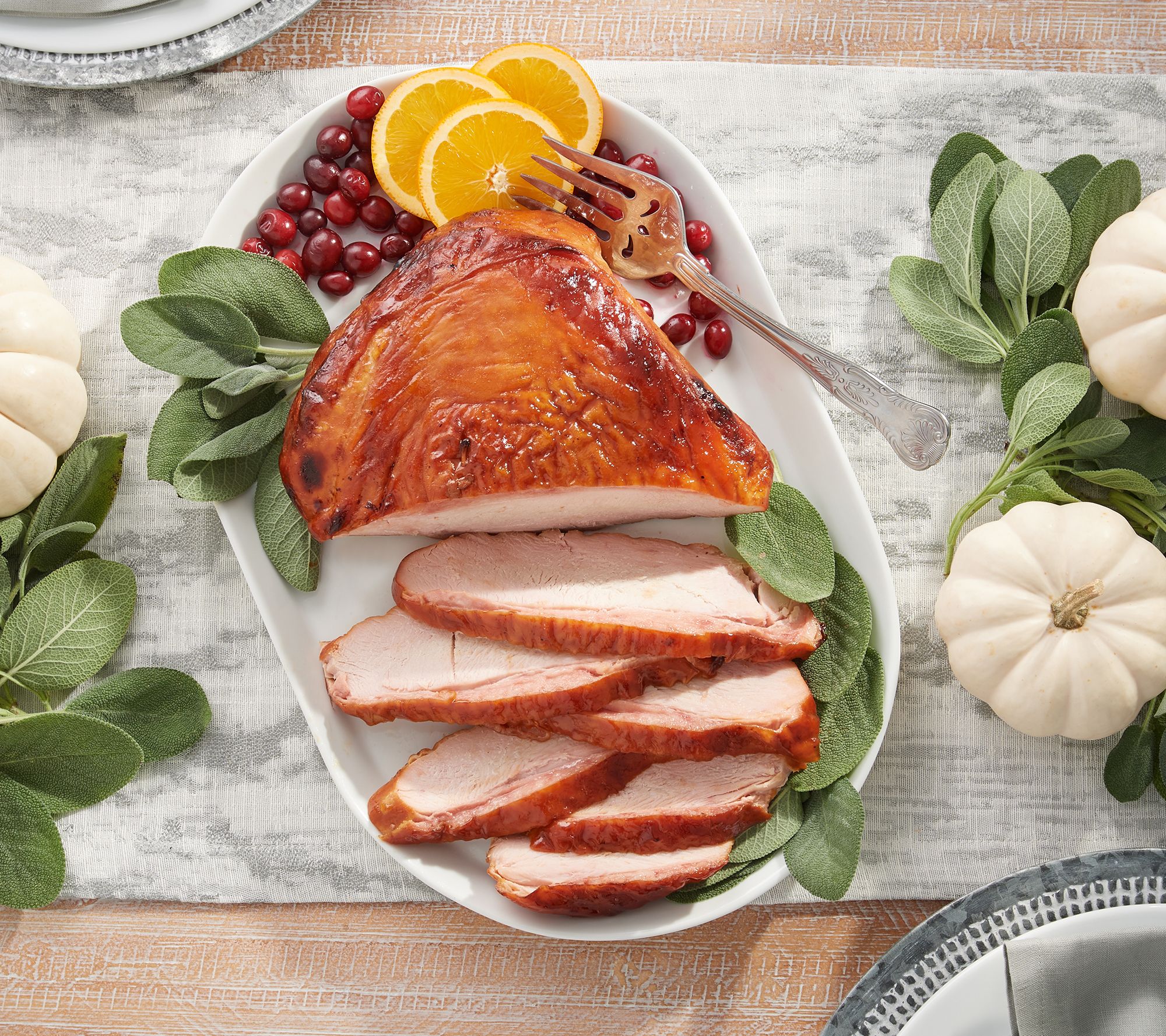 SH11/16 Corky's 5-lb Boneless Ham or Turkey with Glaze Auto-Delivery