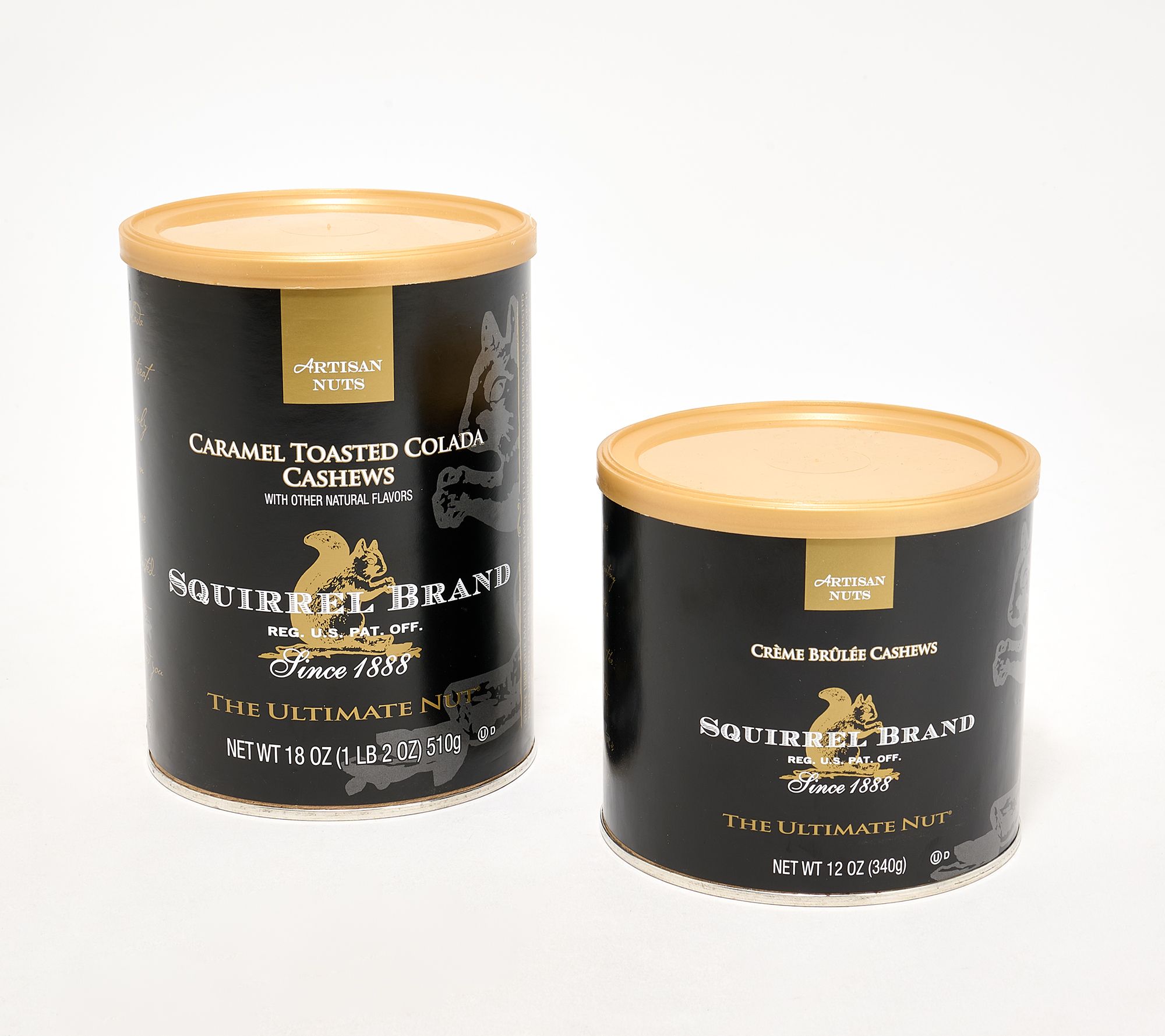 Squirrel Brand 2-Jars Colada Cashews & Almonds