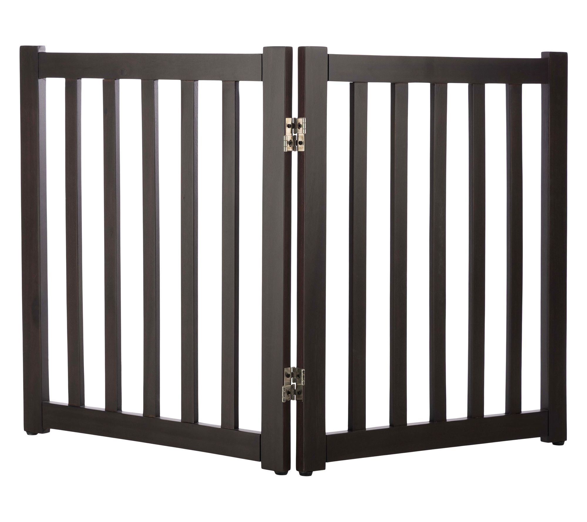 PETMAKER Freestanding Dog Gate 2-Panel Foldable  Indoor Fence