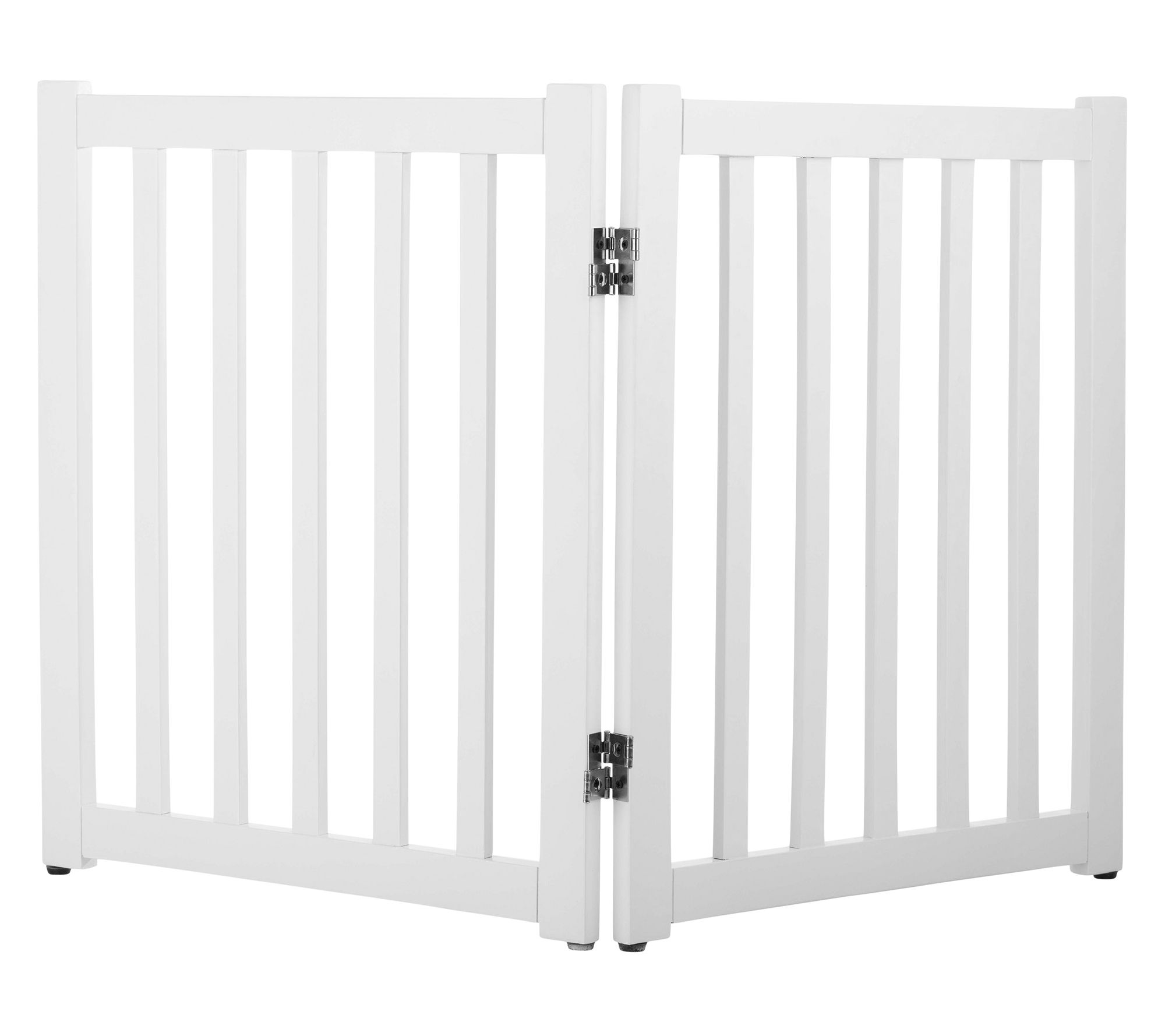 PETMAKER Freestanding Dog Gate 2-Panel Foldable  Indoor Fence