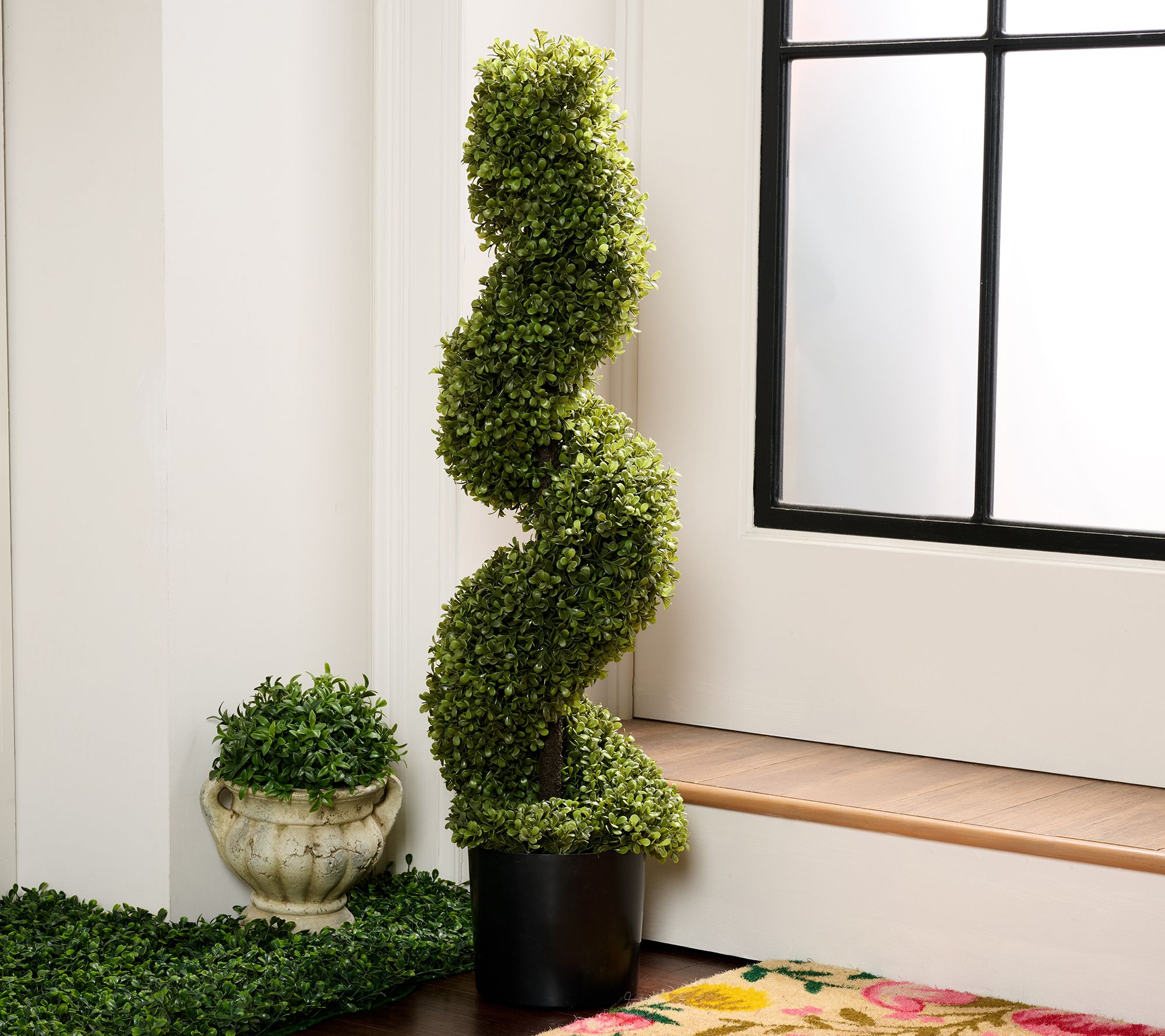 Garden Reflections 36" Faux Boxwood in Growers Pot