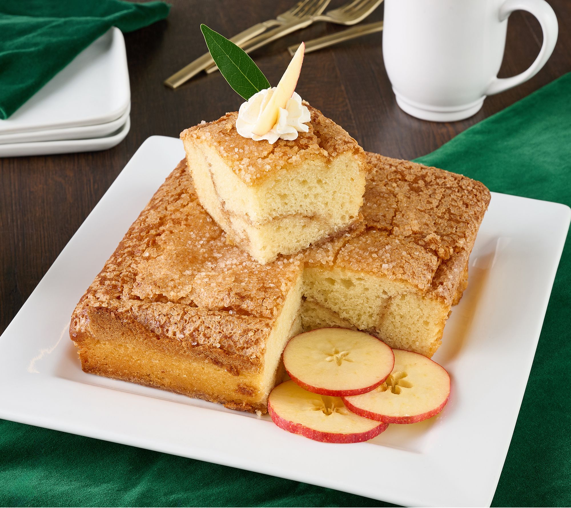 Jimmy the Baker 2lb Square Coffee Cakes in Choice of Flavor