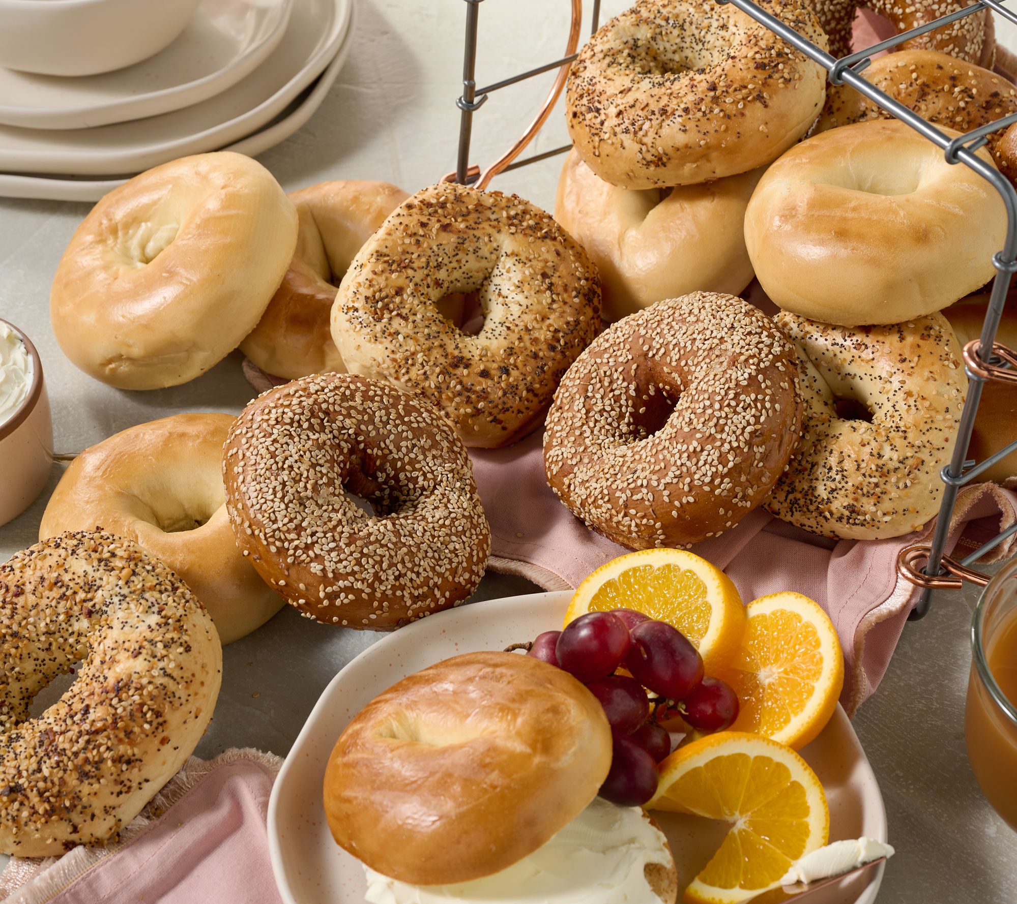 Just Bagels (24) 4oz. NYC Bagels Auto-Delivery