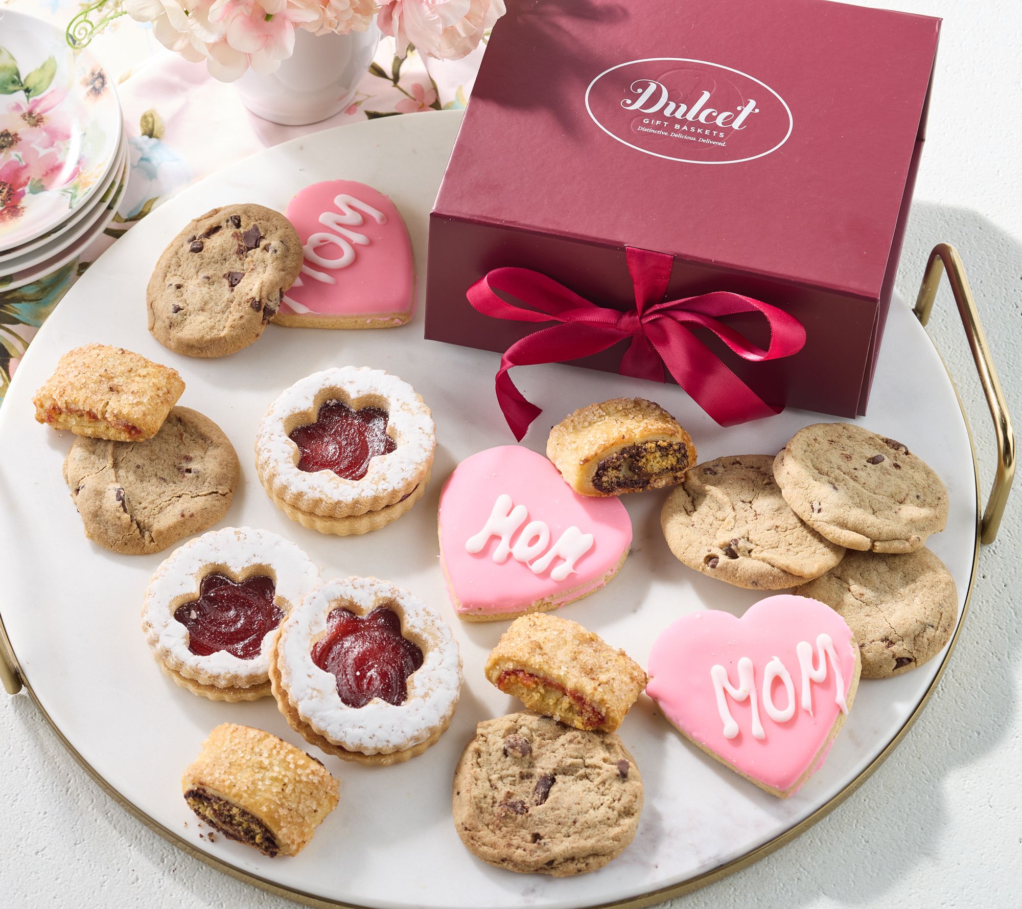 Dulcet 16pc Mother's Day Cookie Assortment in Gift Box