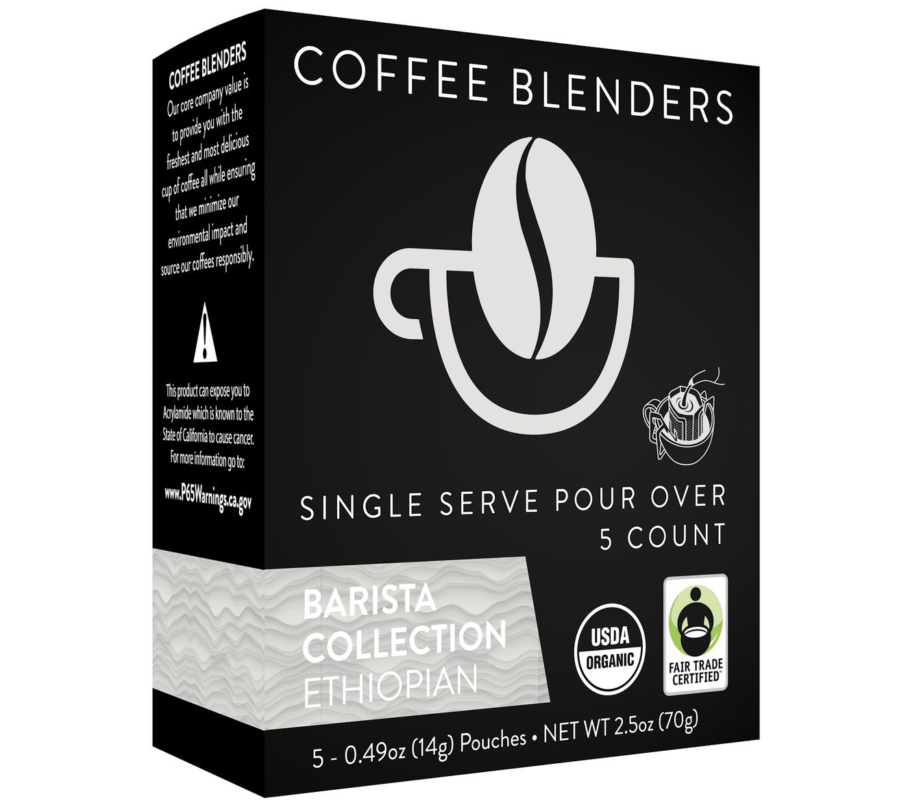 Coffee Blenders Barista Trio 60 Single Serve Pour Over Pouches