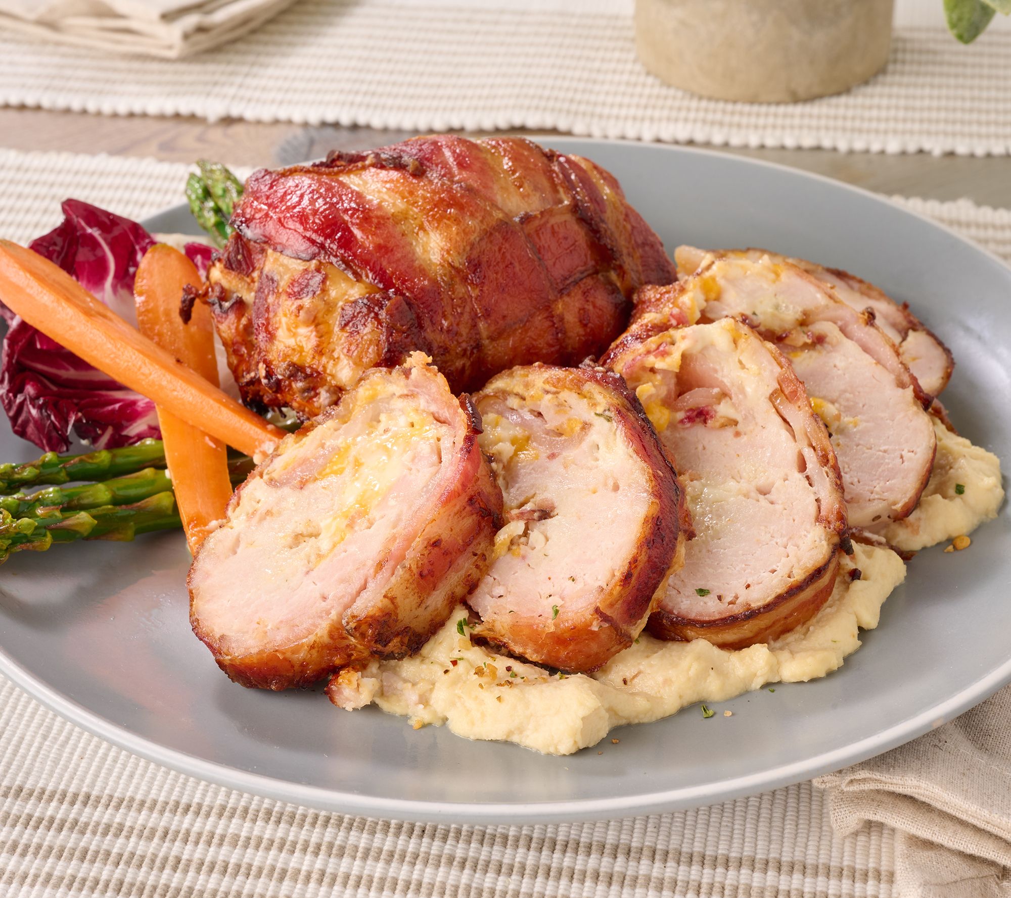 Family Farms (6) 14-oz Bacon Wrapped Stuffed Chicken Auto-Delivery