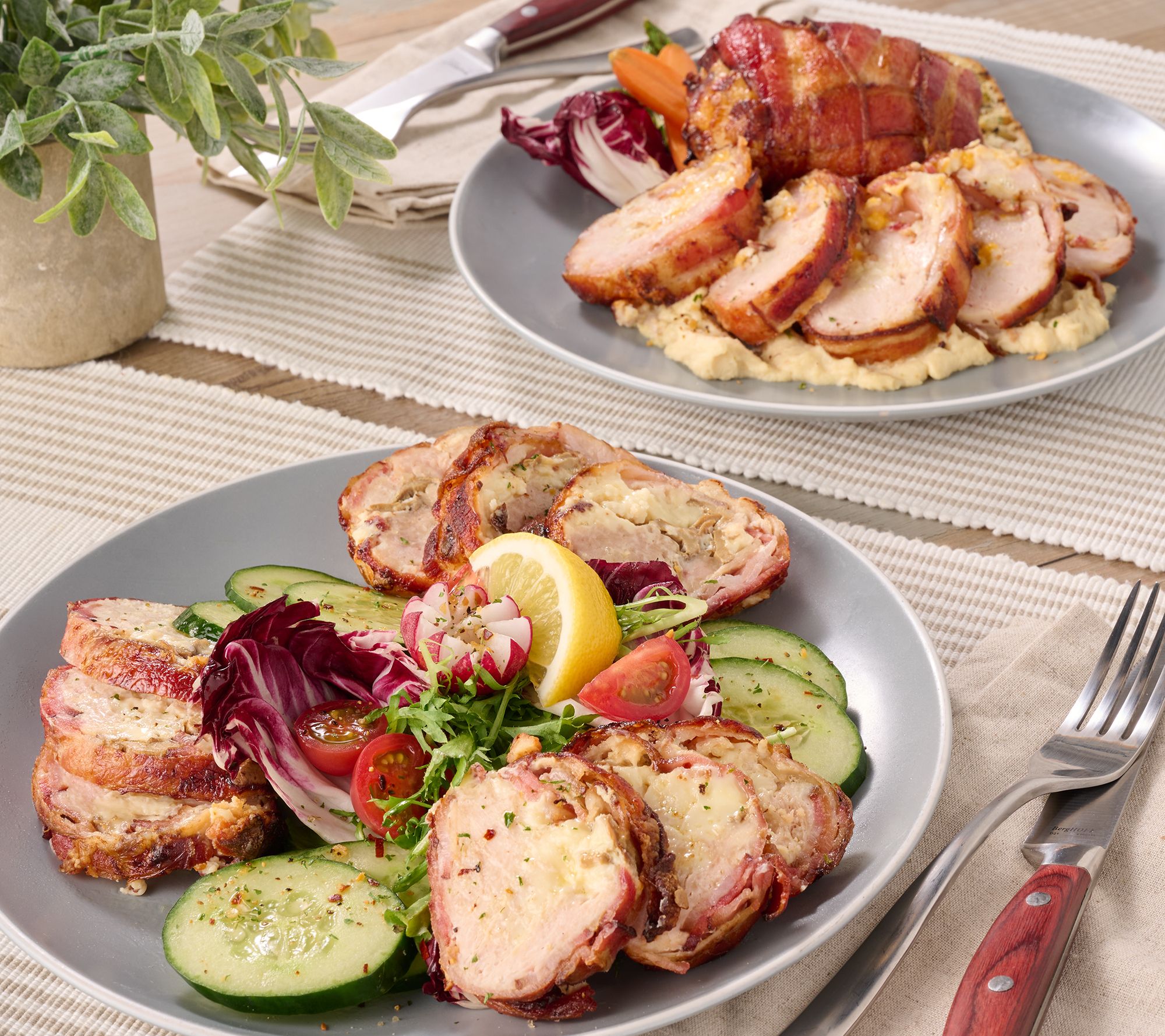 Family Farms (6) 14-oz Bacon Wrapped Stuffed Chicken Auto-Delivery