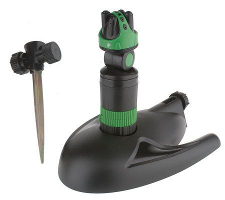 2-in-1 Multi-Angle Sprinkler Set with 5 Spray Patterns - QVC.com