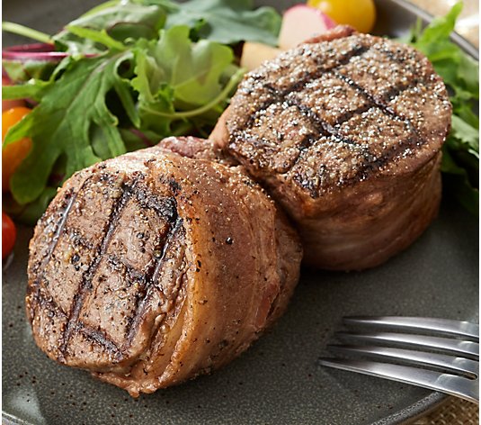 Rastelli's (10) 5-oz Bacon-wrapped Filet Mignon Steaks