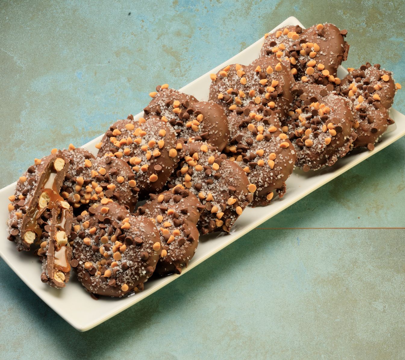 SH 12/7 Landies Candies 12 Milk Sea Salt Butter scotch Brownie Pretzels