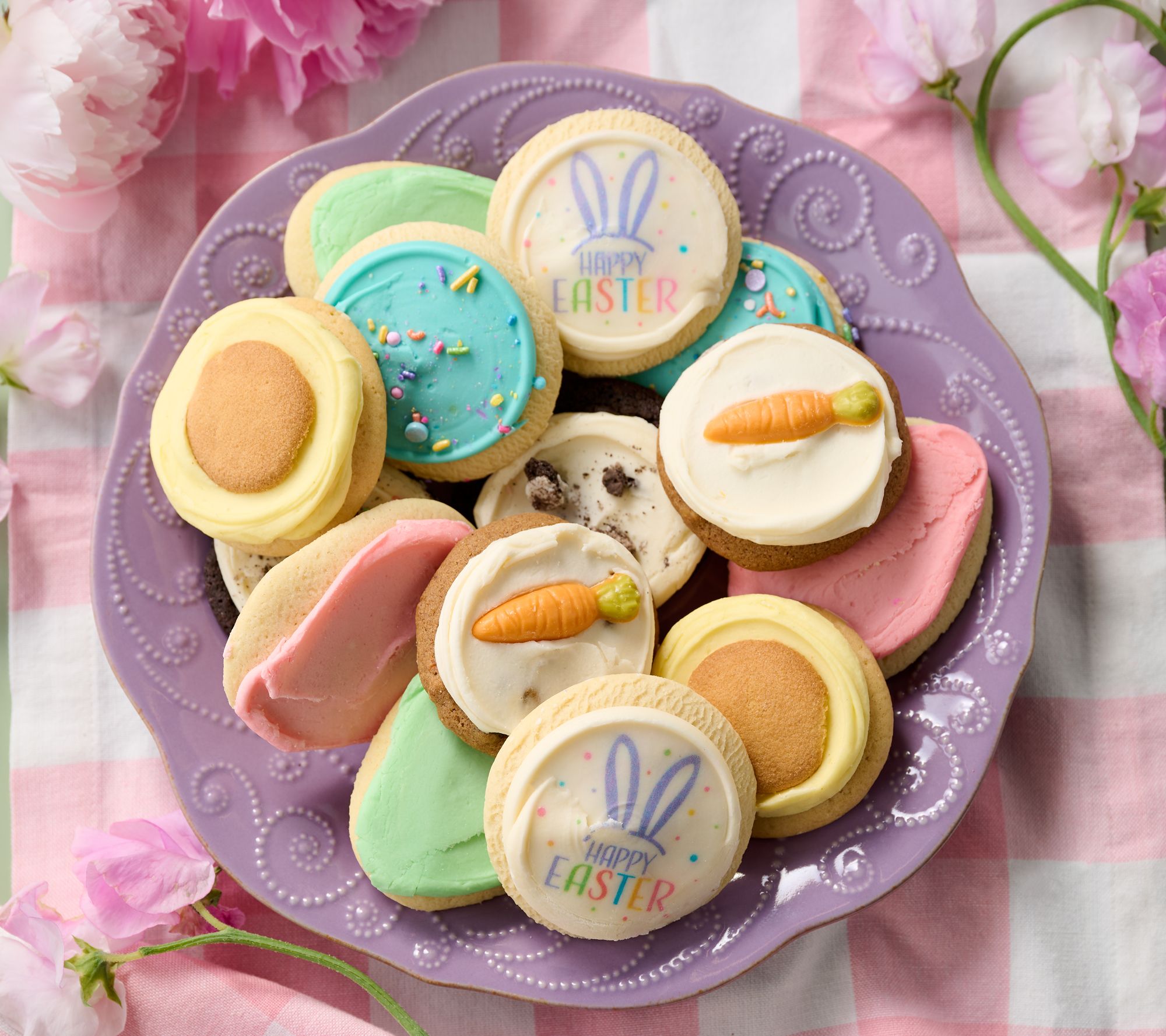 【再入荷】 24 Cheryl's 4/7 SH Piece QVC.com - Auto-Delivery Cookies Easter トップス