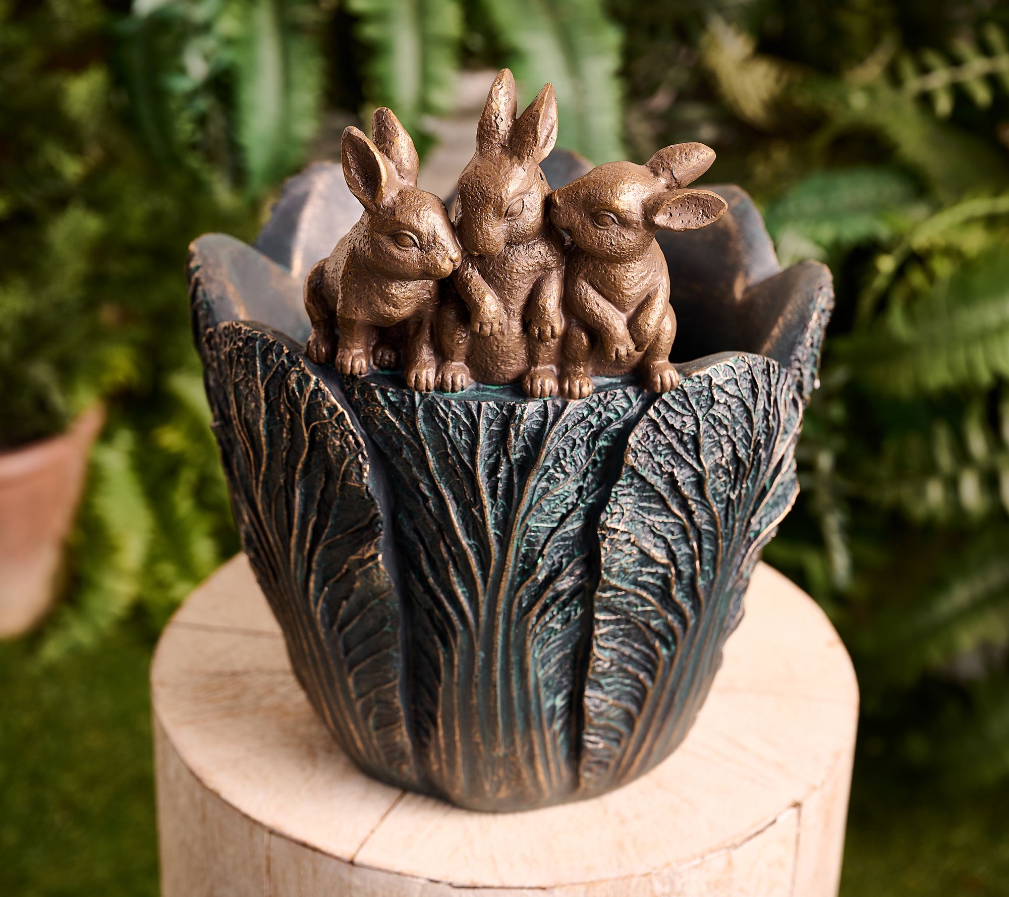 "As Is" Girl Next Door Critter Pals 10" Diameter Planter