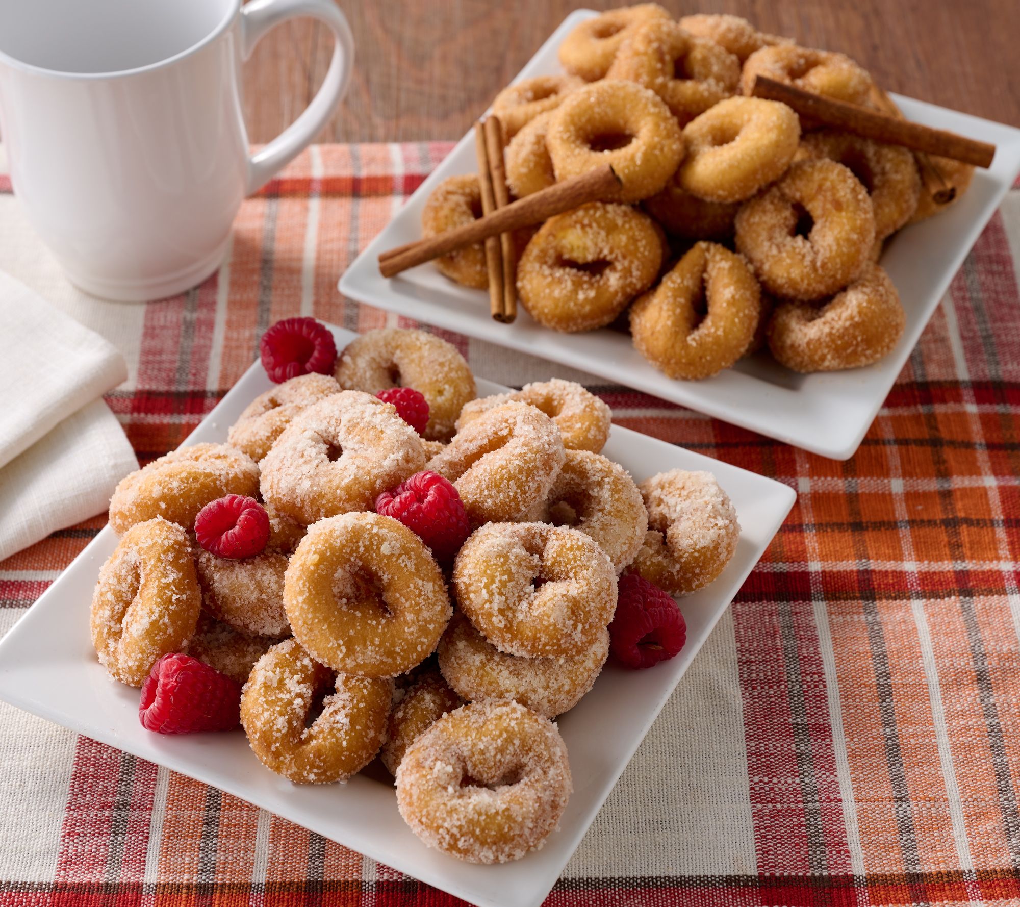 Pudgyboy's 48pc Old Fashioned Ready-to-Bake Mini Donuts