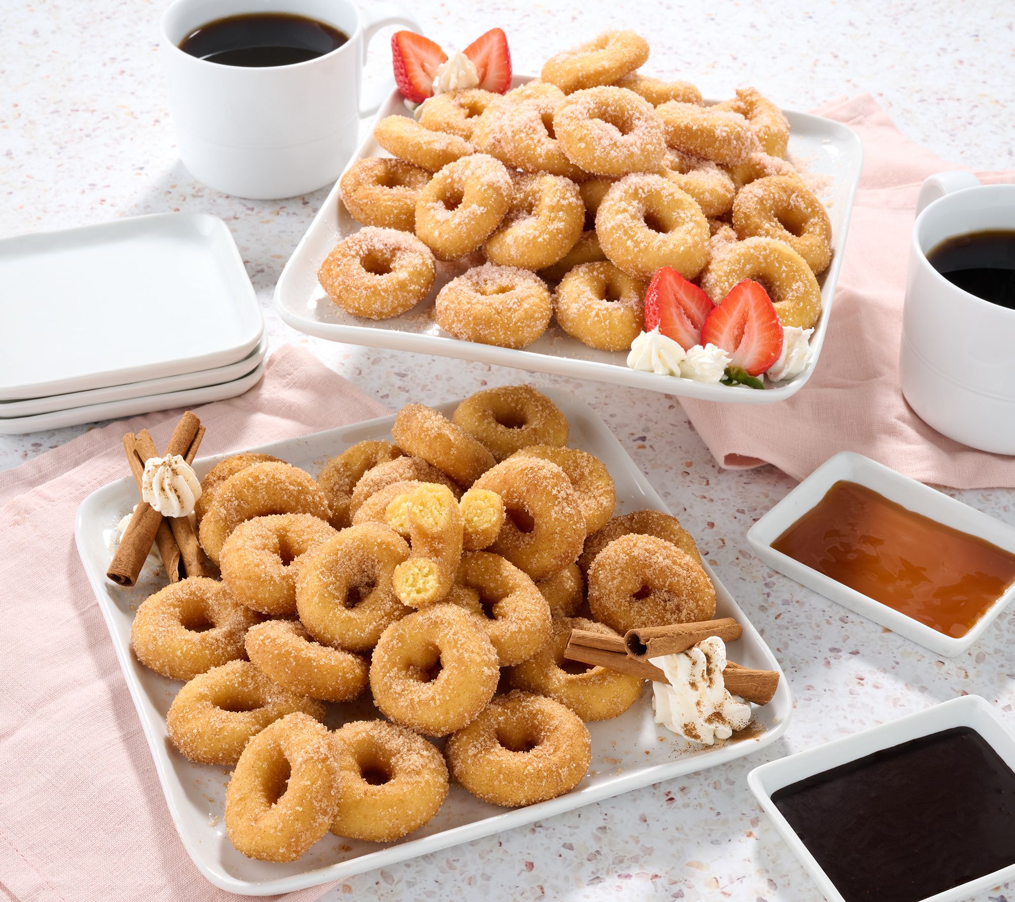 Pudgyboy's 48pc Old Fashioned Ready-to-Bake Mini Donuts