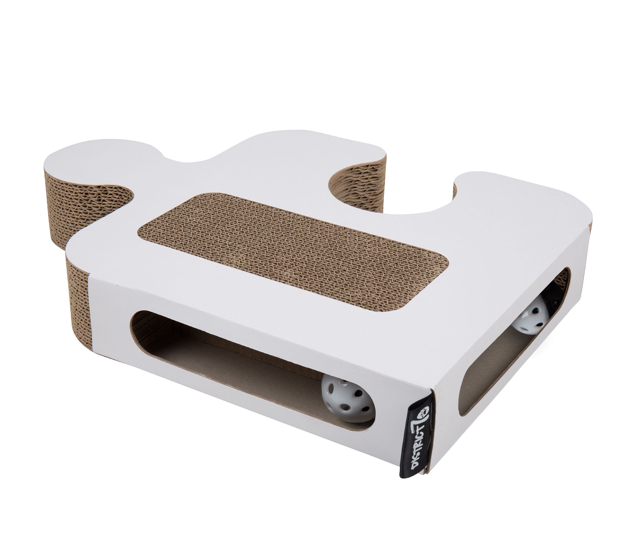 District 70 Puzzle Cardboard Cat Toy