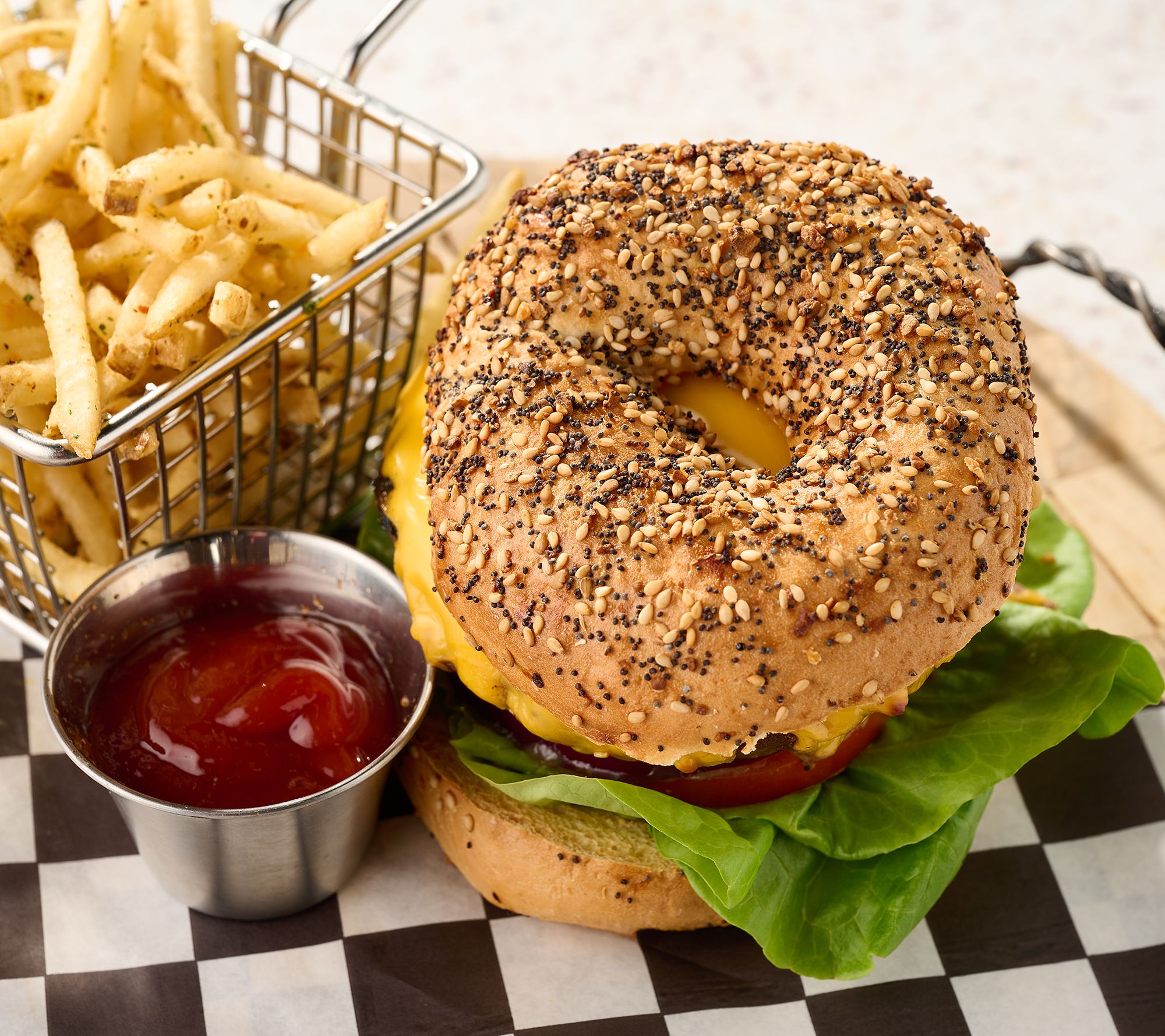 Just Bagels (18) 4 oz NYC Bagels in Choice of Flavors