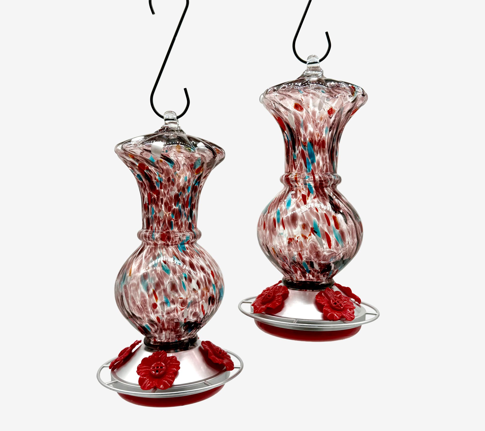  Ultimate Innovations S/2 Hummingbird Feeders w/Clean Kit & S-Hook