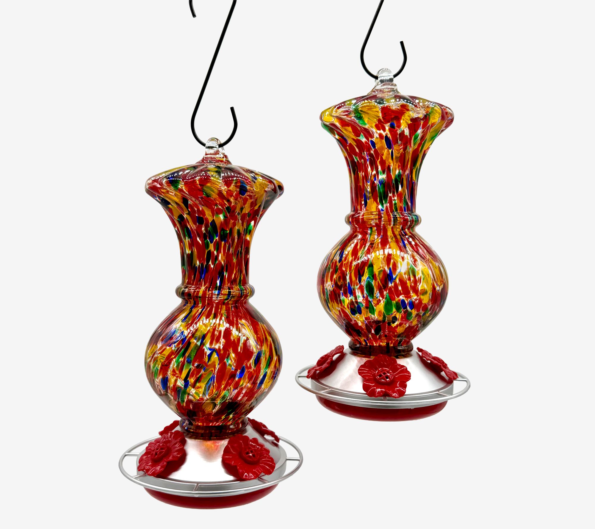 Ultimate Innovations S/2 Hummingbird Feeders w/Clean Kit & S-Hook